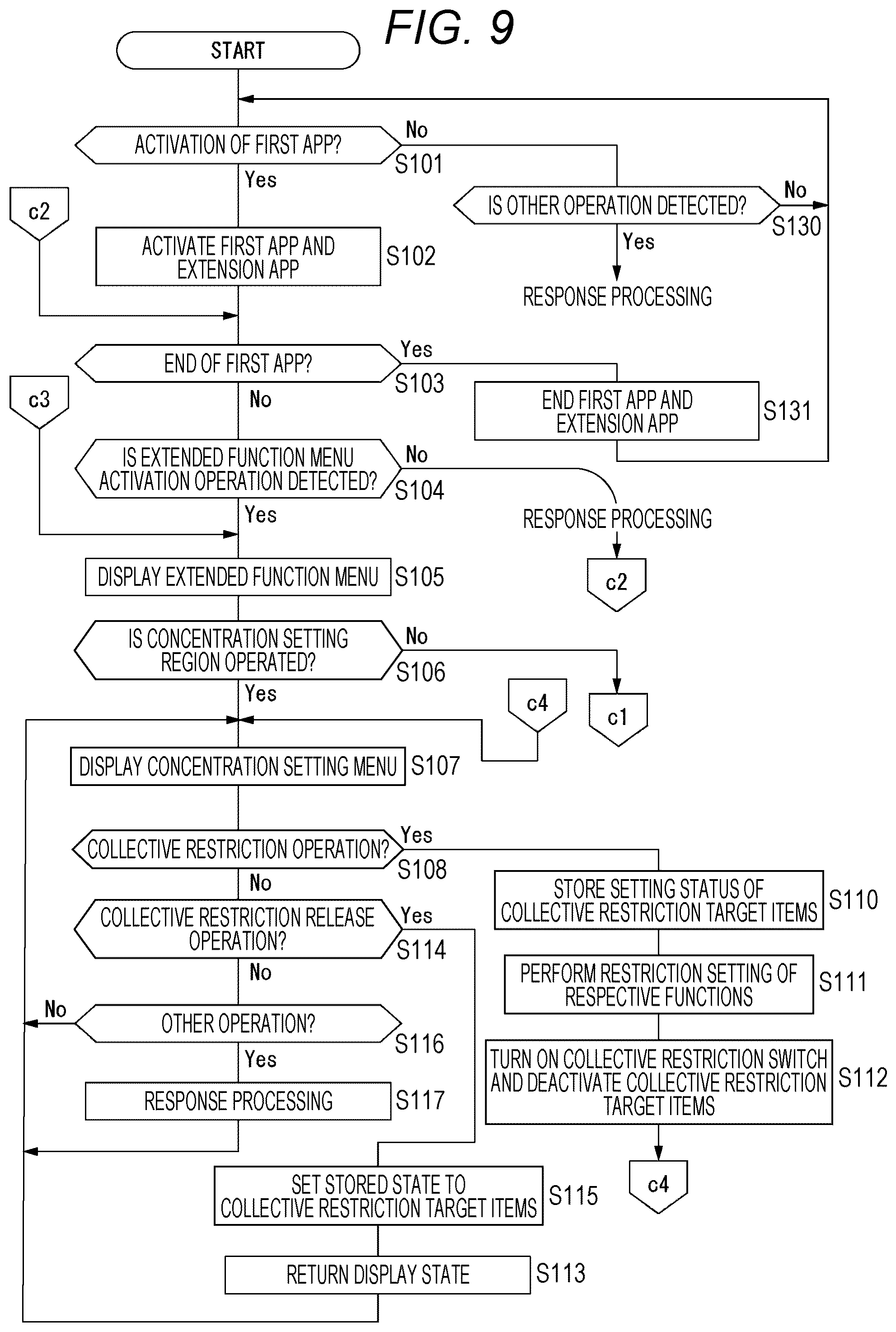 Patent US12348665 Figure 8 – Program, information processing device, and information processing method