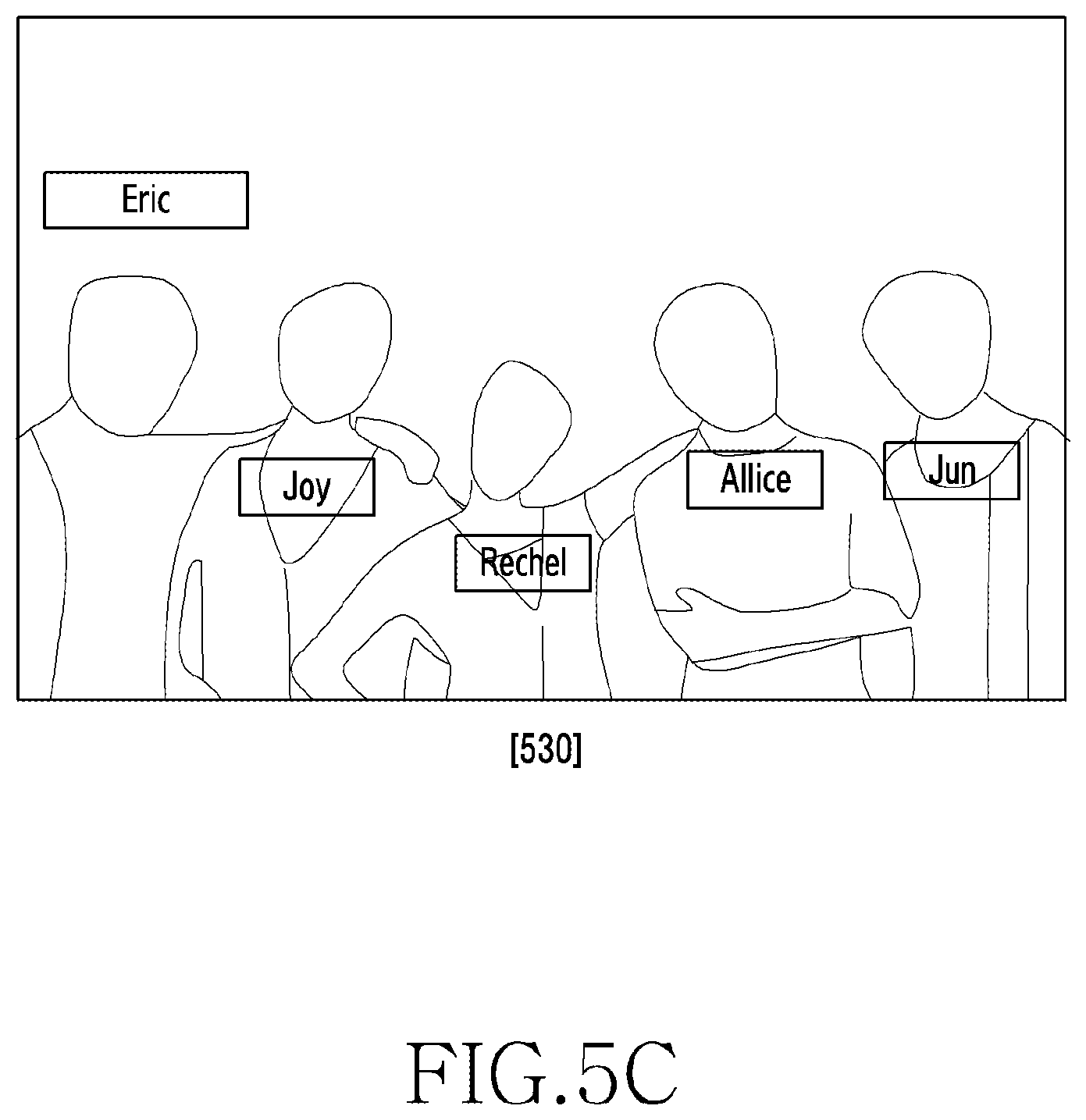 Patent US12348669 Figure 8 – Electronic device and method for managing contacts thereof