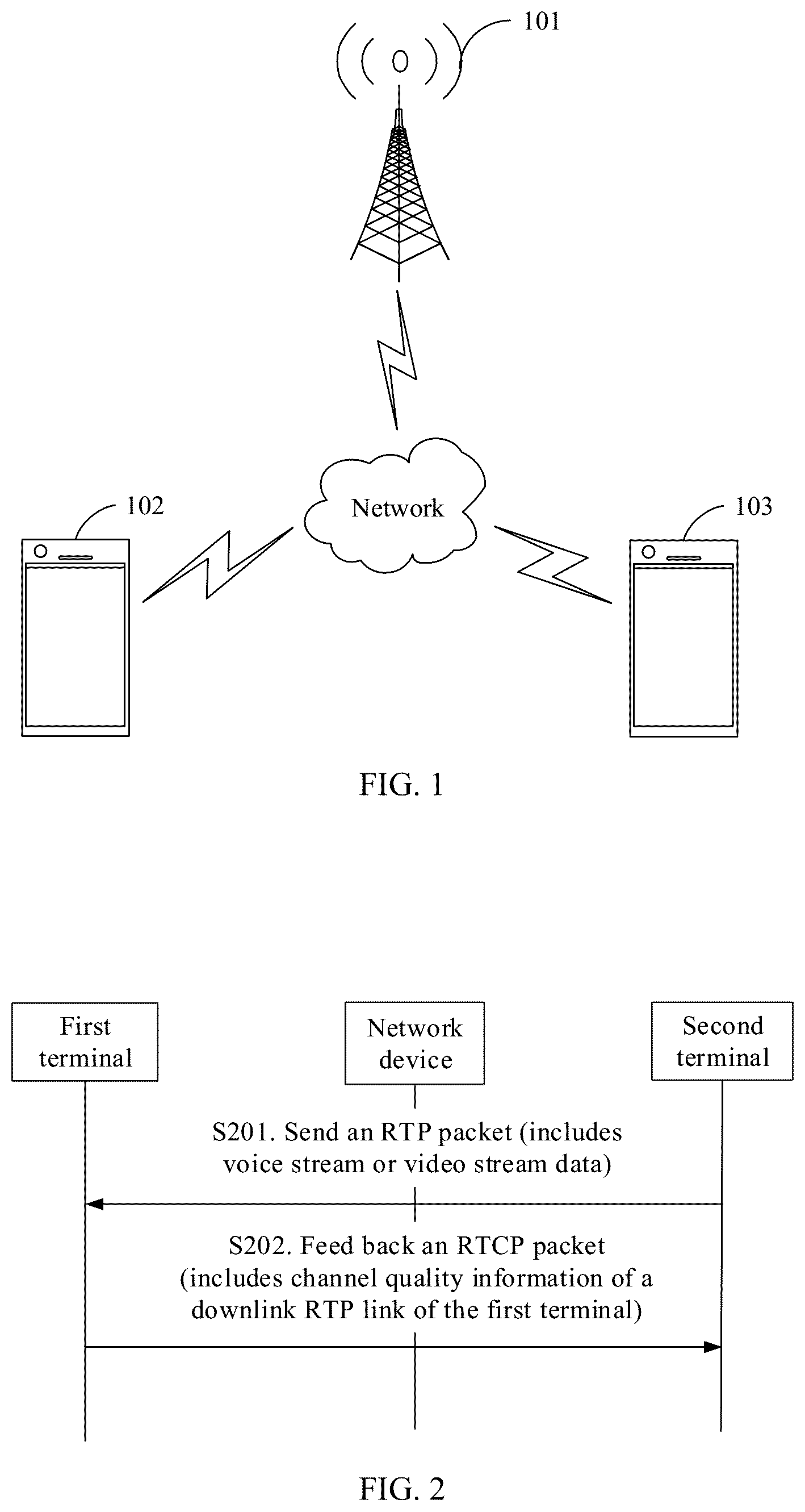 Patent US12348678 Figure 1 – System and method for transmitting rich media information in call process, and device