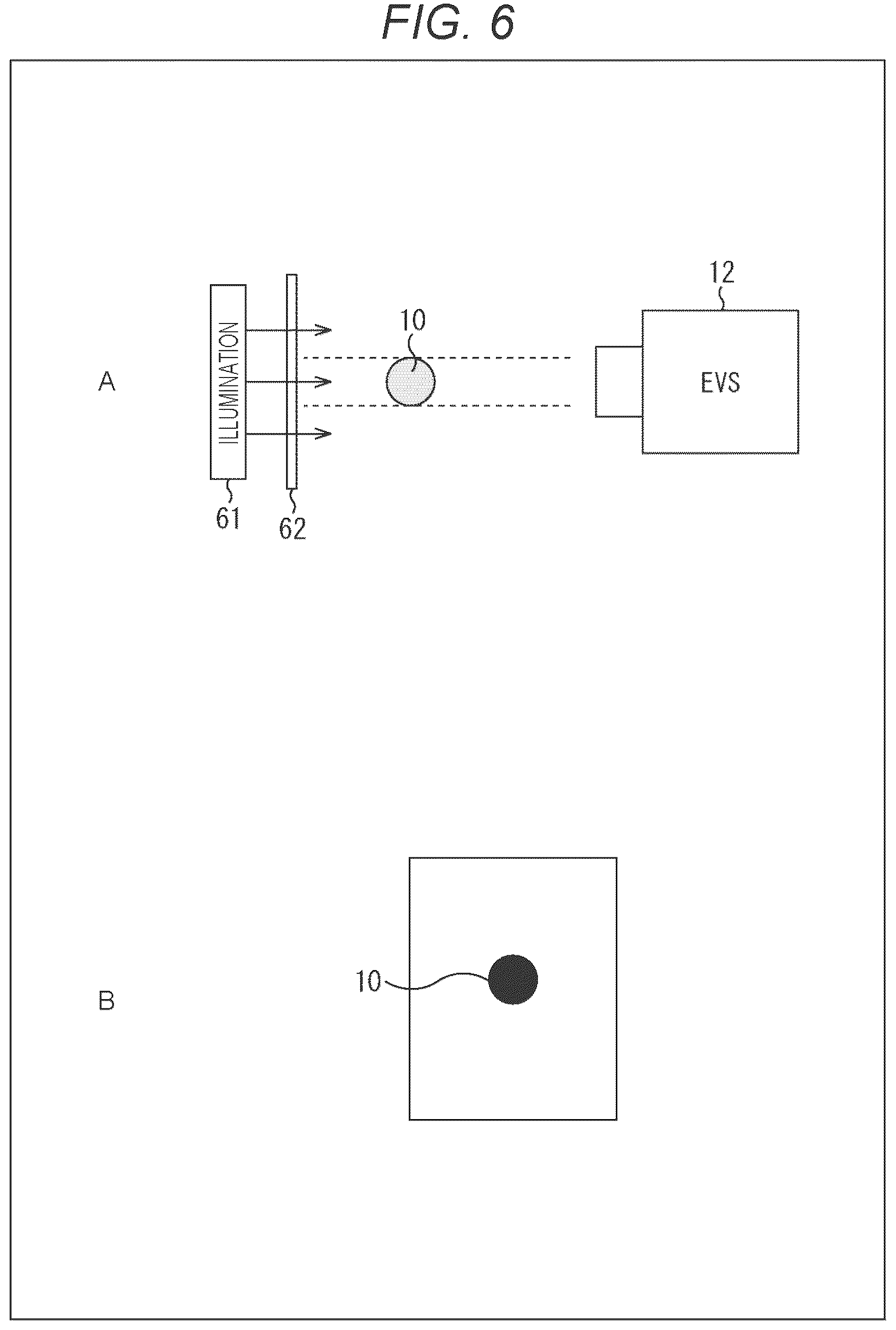 Patent US12348680 Figure 6 – Information processing apparatus and information processing system for detecting an injected droplet