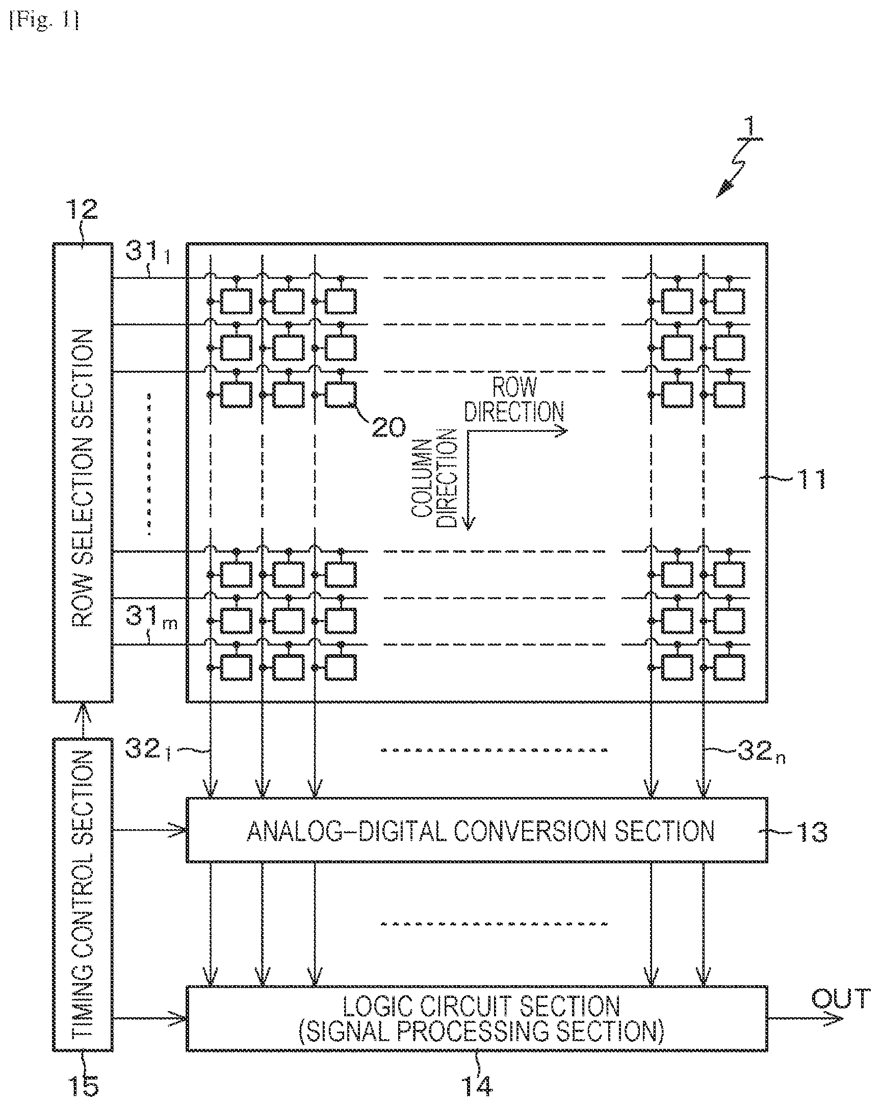 Patent US12348682 Figure 1 – Image capturing device and electronic apparatus