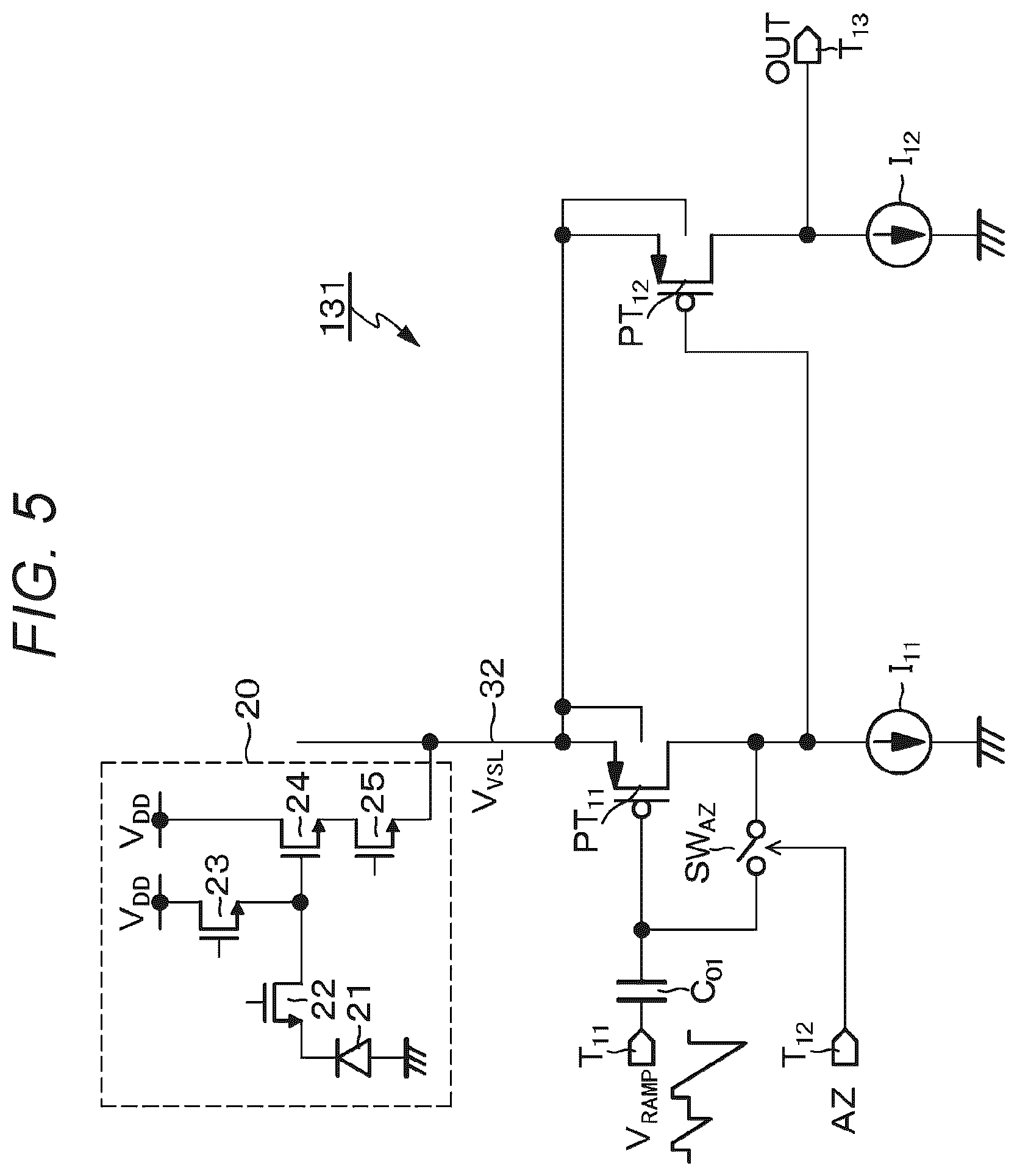 Patent US12348682 Figure 5 – Image capturing device and electronic apparatus