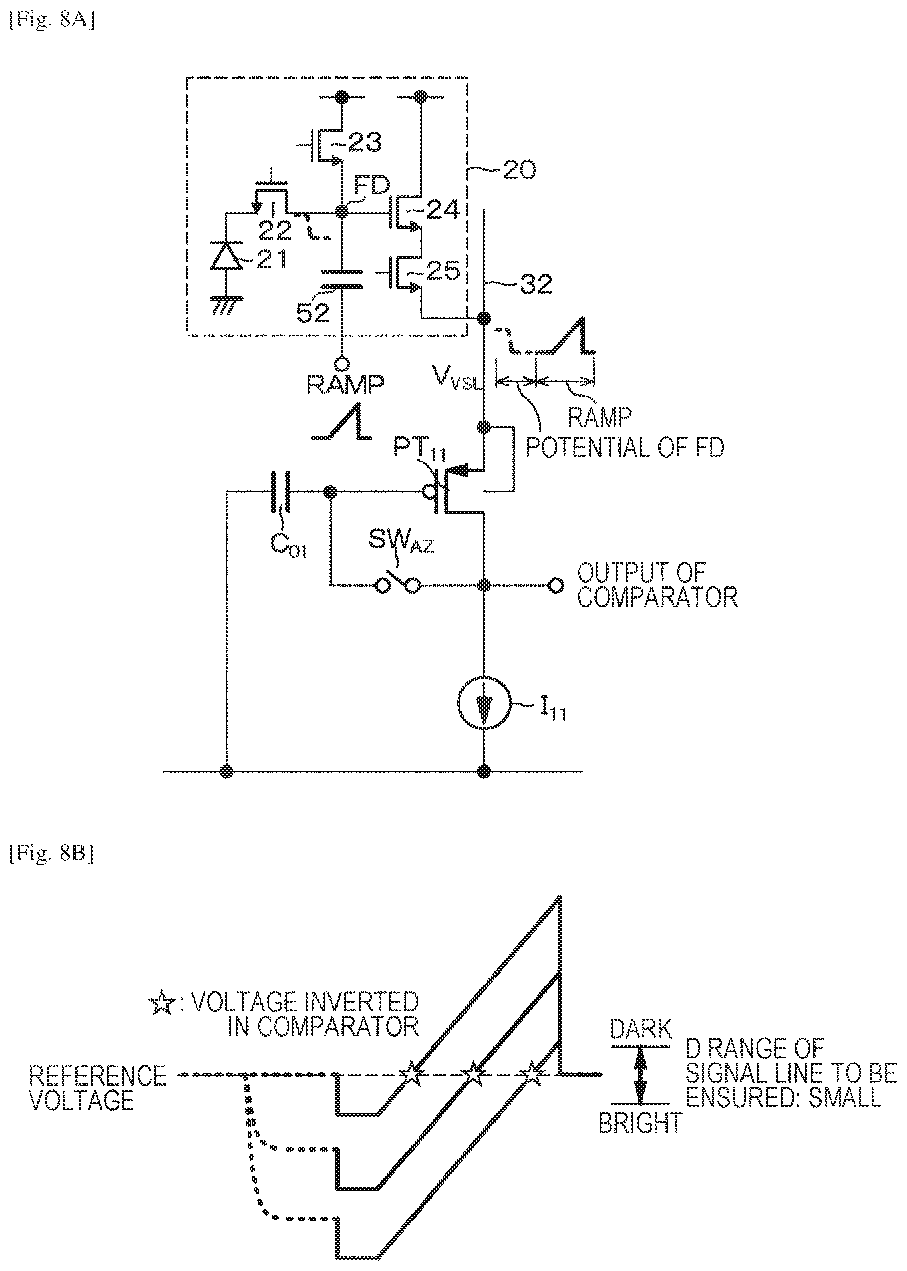 Patent US12348682 Figure 8 – Image capturing device and electronic apparatus