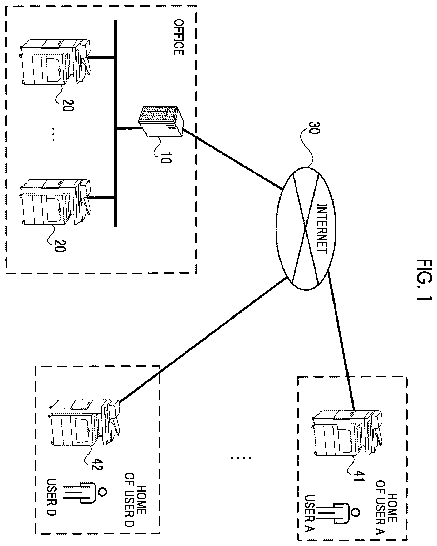 Patent US12348685 Figure 1 – Information processing apparatus, non-transitory computer readable medium storing program, and information processing method
