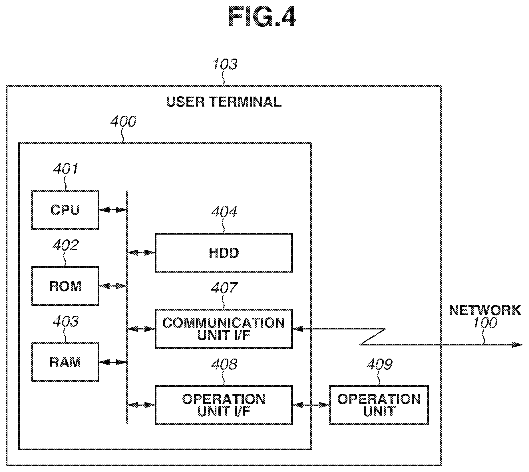 Patent US12348686 Figure 4 – Image processing apparatus and system for meeting management