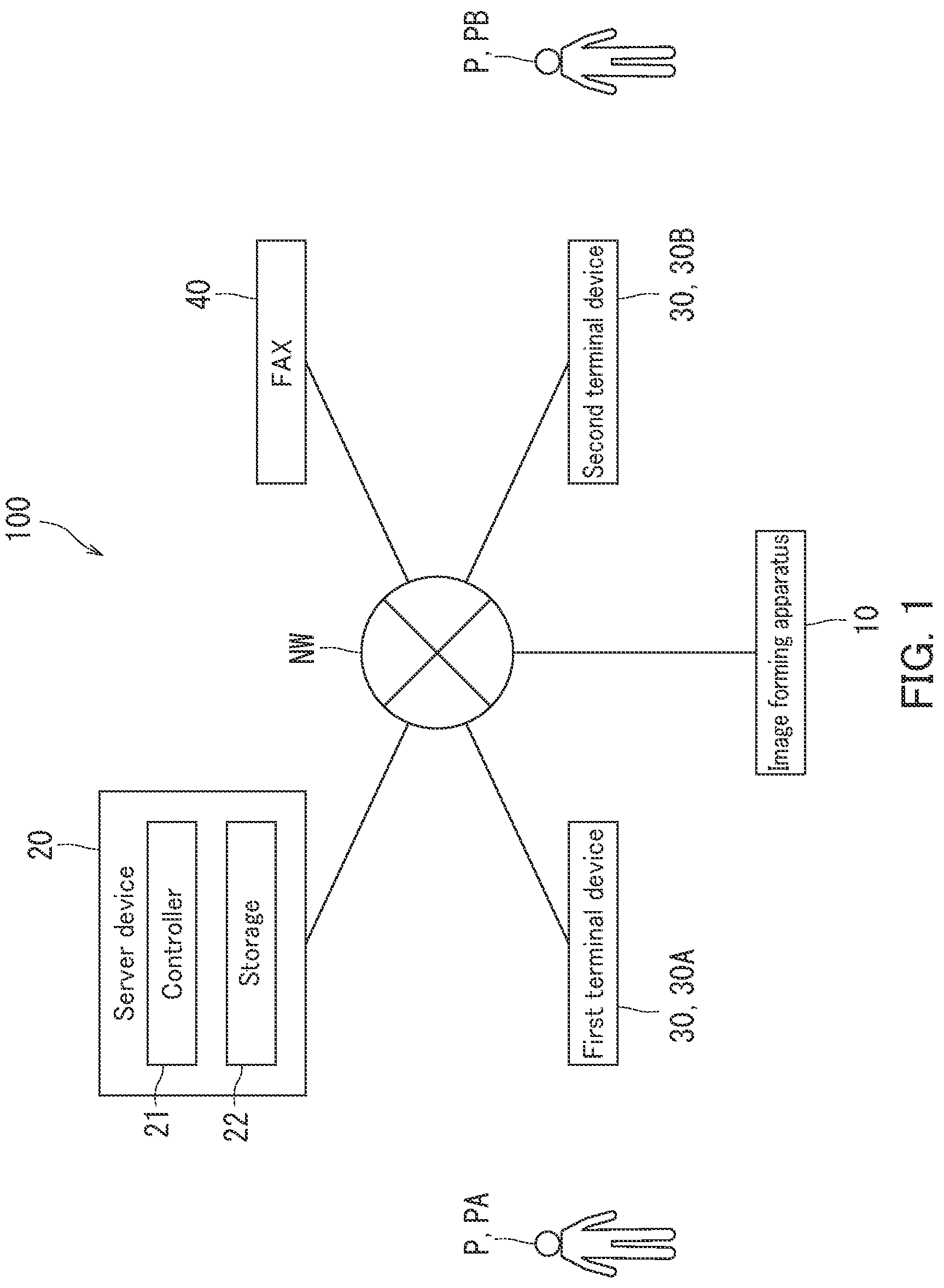 Patent US12348688 Figure 1 – Image forming apparatus