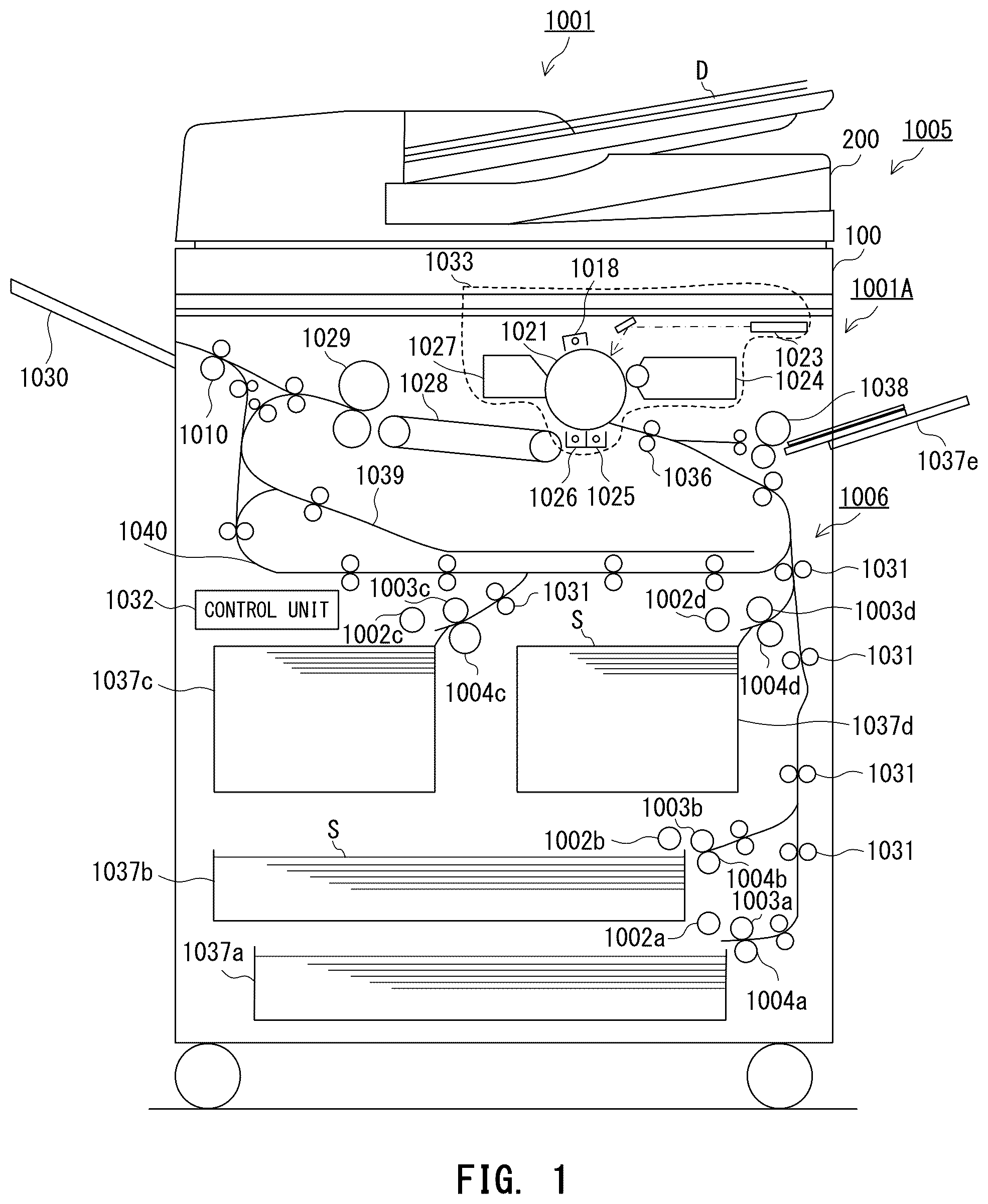 Patent US12348690 Figure 1 – Image reading apparatus and image reading method