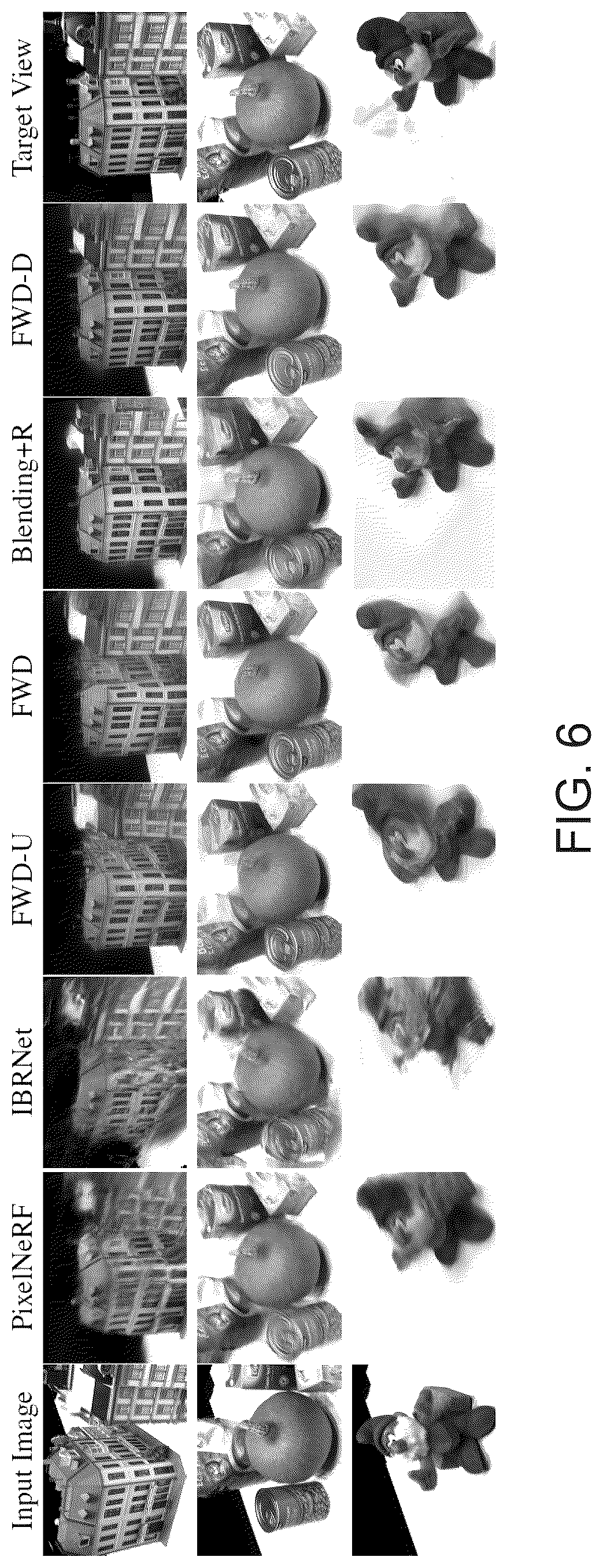 Patent US12348700 Figure 6 – Real-time novel view synthesis with forward warping and depth