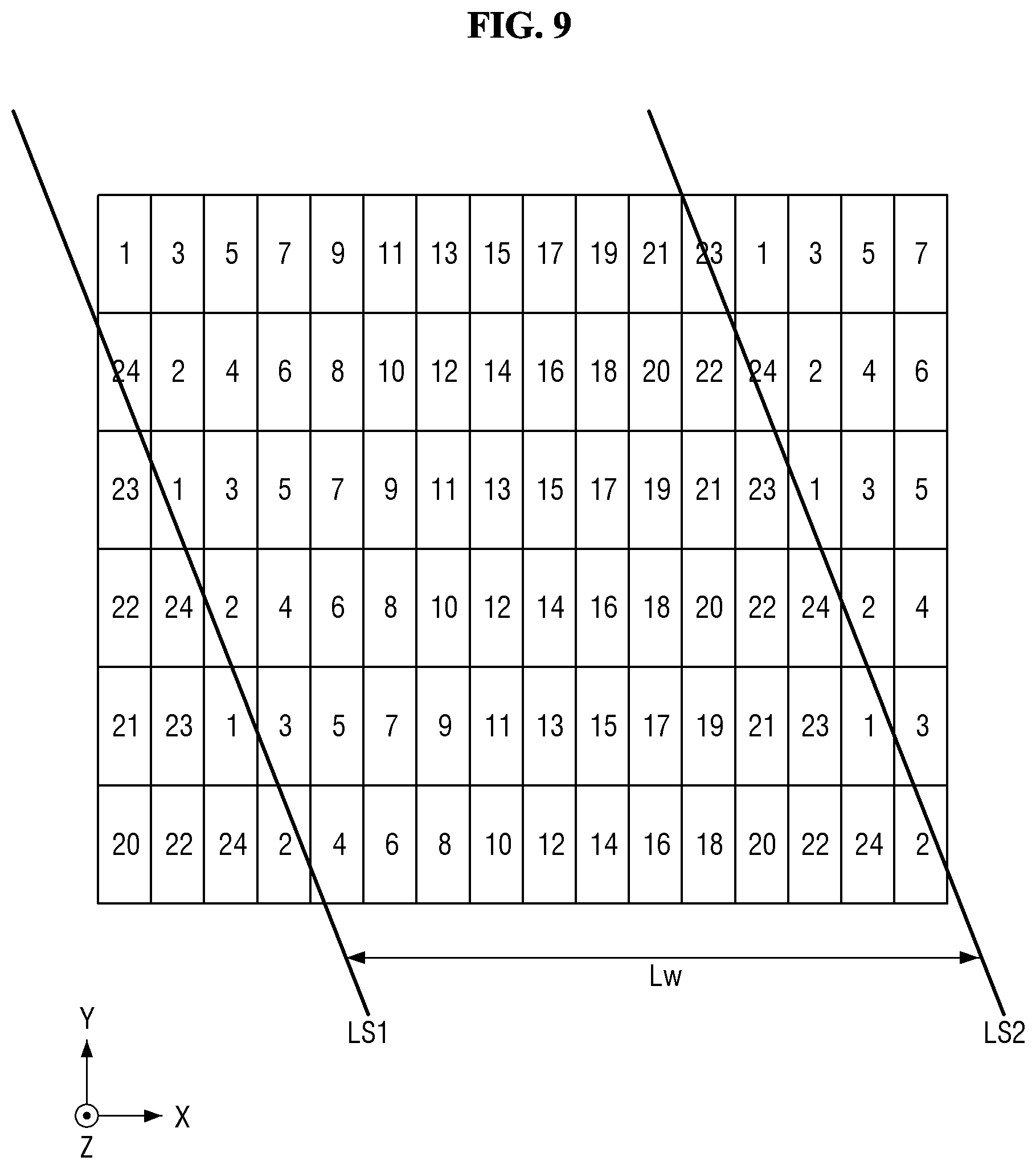 Patent US12348701 Figure 8 – Display device and panel bonding system comprising the same