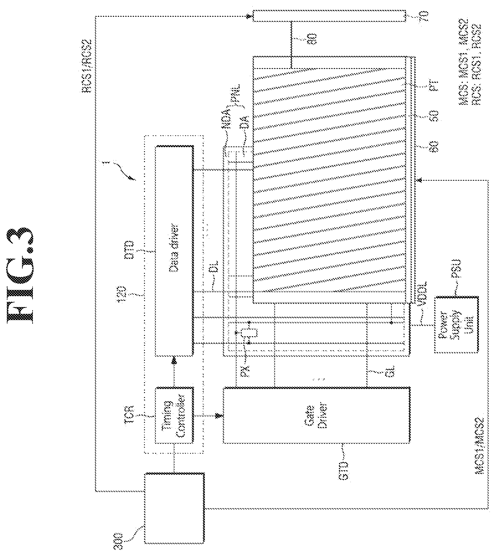 Patent US12348703 Figure 3 – Display device including switchable lens layer and resin for displaying a three-dimensional (3D) image and a two-dimensional (2D) image