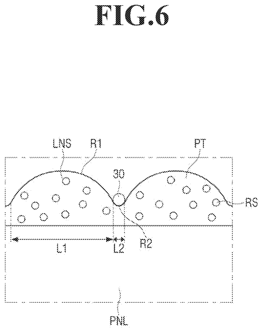 Patent US12348703 Figure 6 – Display device including switchable lens layer and resin for displaying a three-dimensional (3D) image and a two-dimensional (2D) image