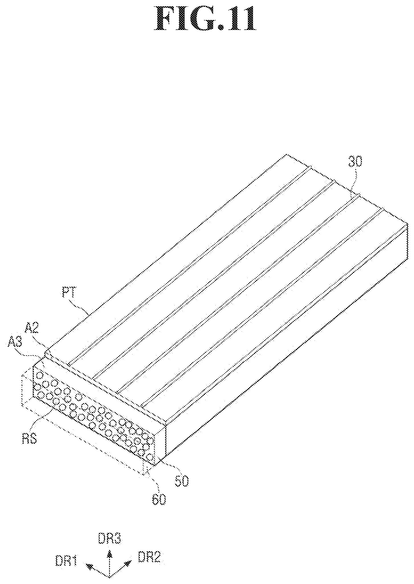 Patent US12348703 Figure 11 – Display device including switchable lens layer and resin for displaying a three-dimensional (3D) image and a two-dimensional (2D) image
