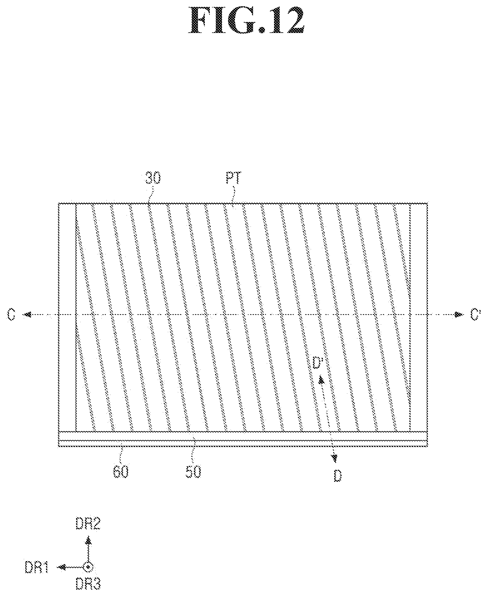 Patent US12348703 Figure 12 – Display device including switchable lens layer and resin for displaying a three-dimensional (3D) image and a two-dimensional (2D) image