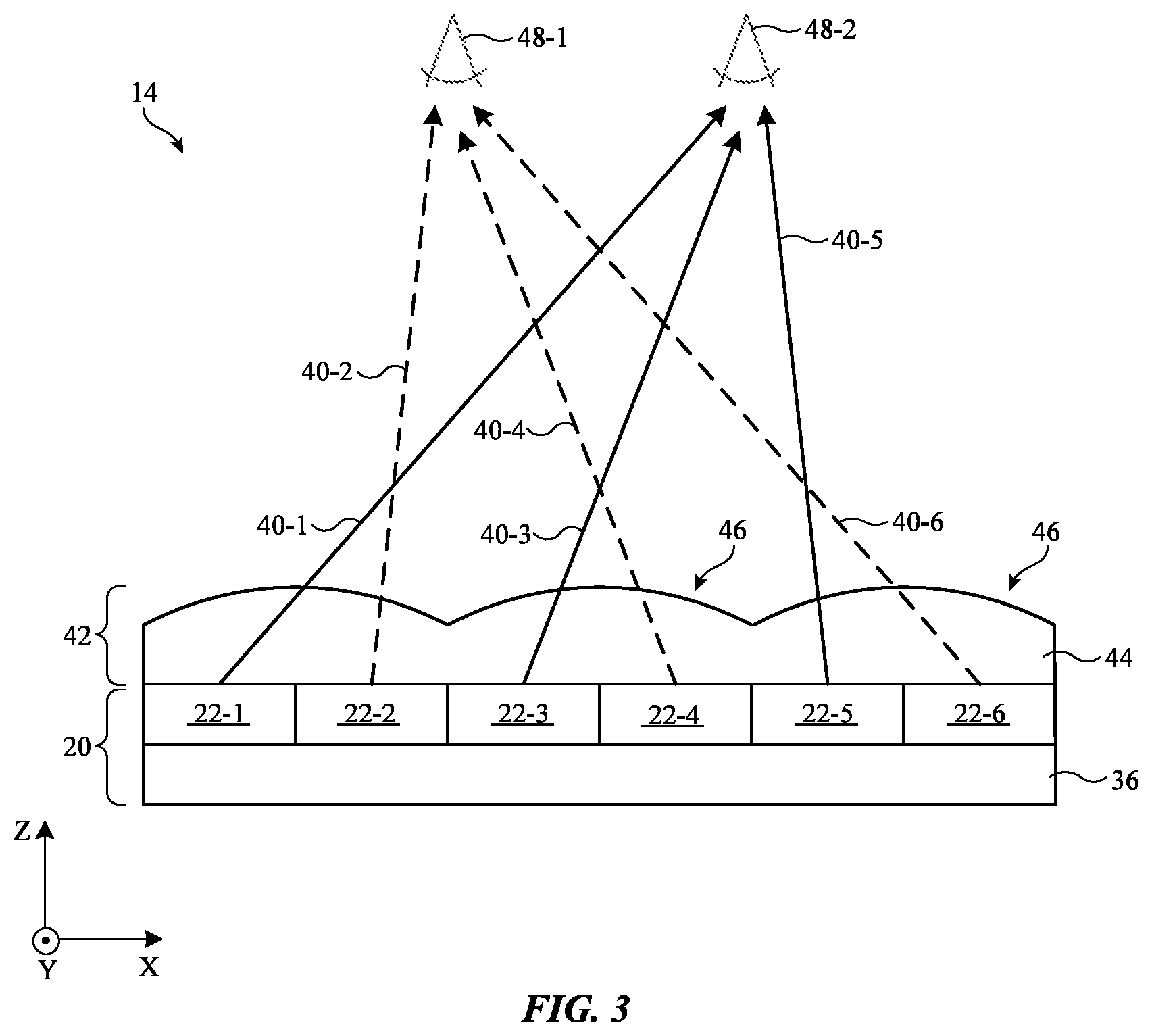 Patent US12348704 Figure 3 – Displays with viewer tracking