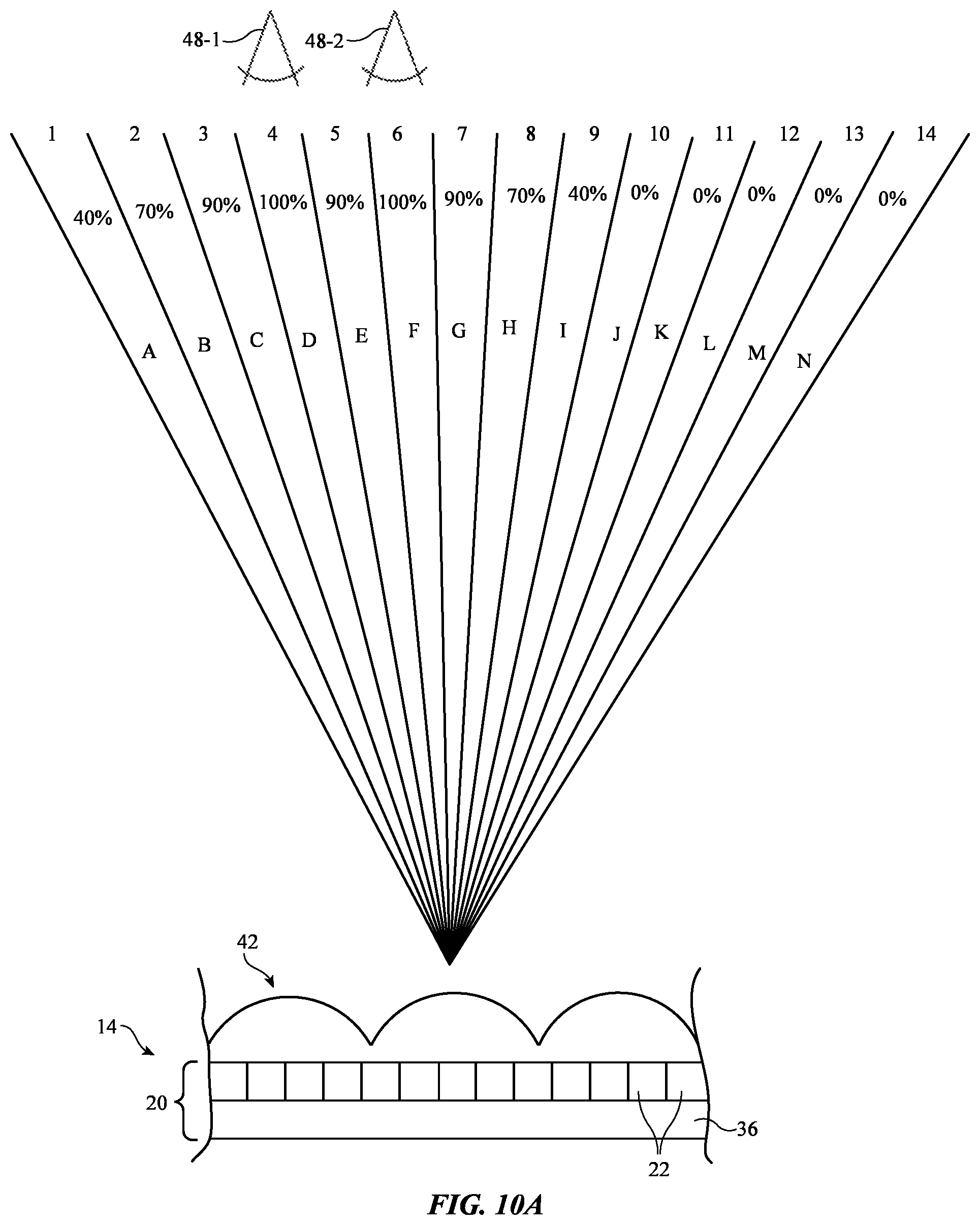 Patent US12348704 Figure 12 – Displays with viewer tracking