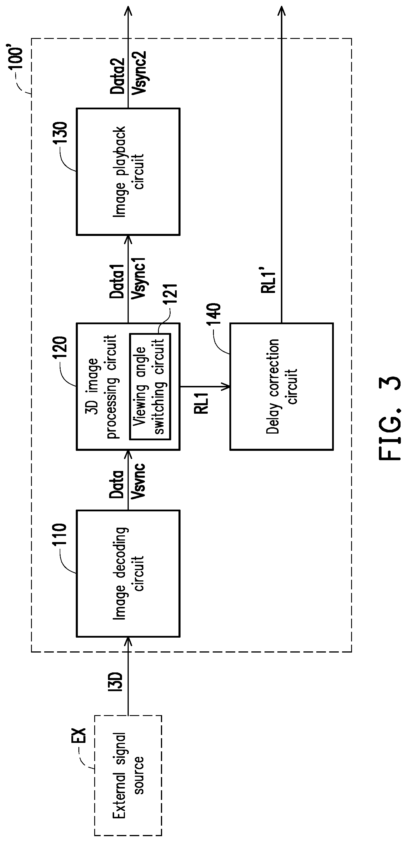 Patent US12348705 Figure 3 – Image display system and display method