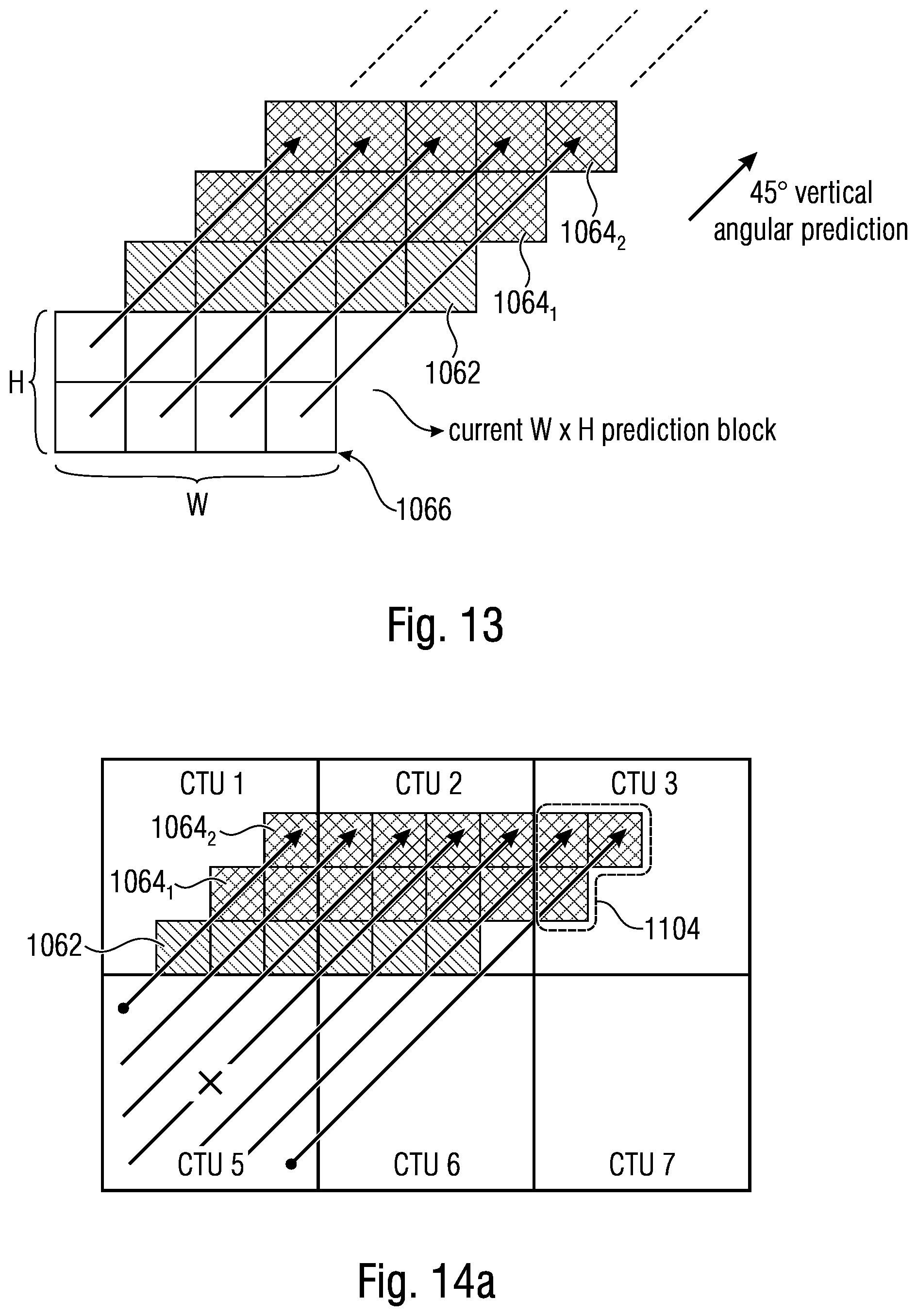 Patent US12348712 Figure 14 – Extended reference intra-picture prediction