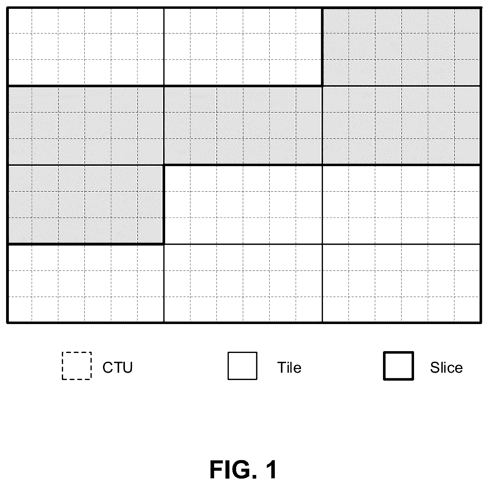 Patent US12348713 Figure 1 – Sample determination for adaptive loop filtering