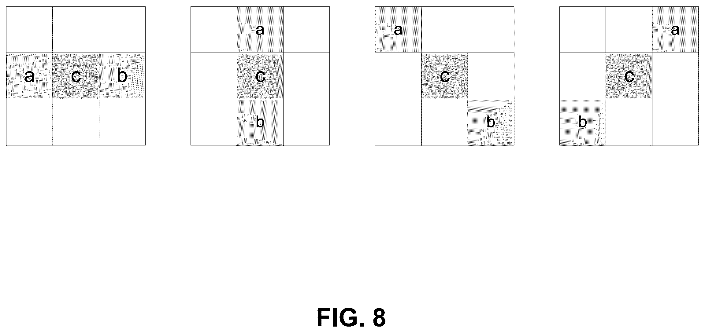 Patent US12348713 Figure 8 – Sample determination for adaptive loop filtering