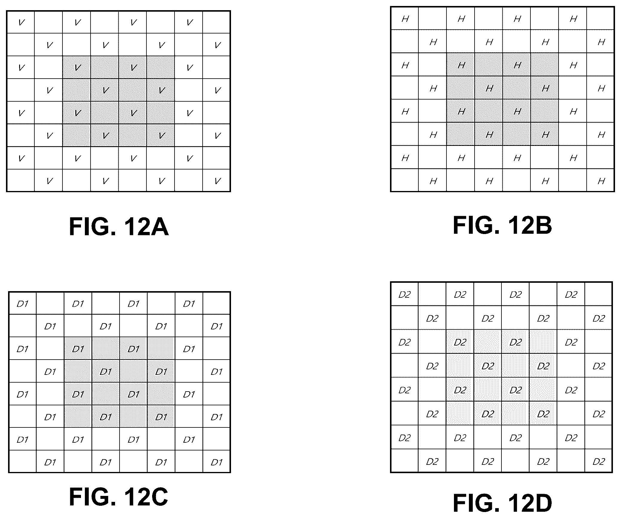 Patent US12348713 Figure 12 – Sample determination for adaptive loop filtering