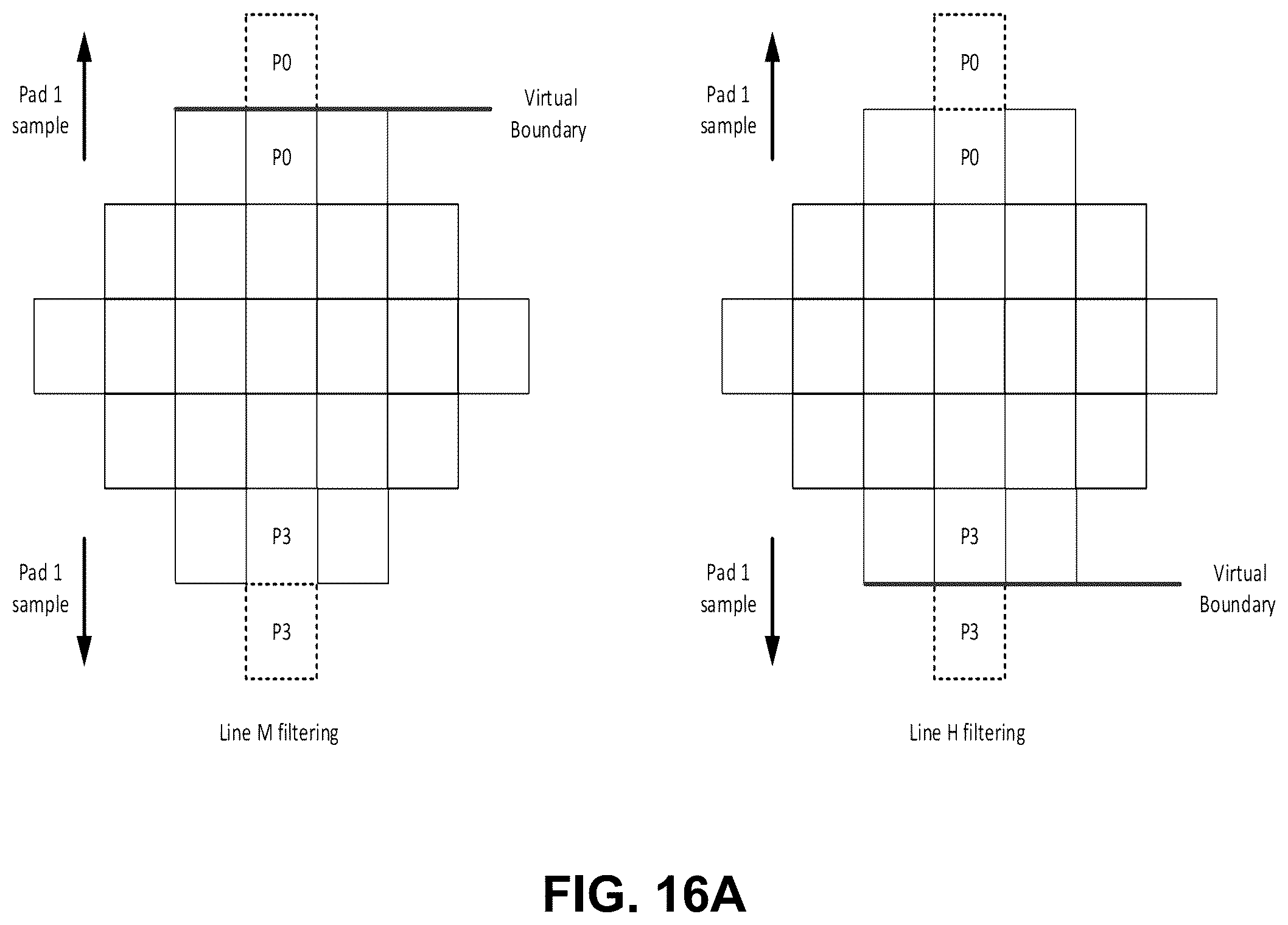 Patent US12348713 Figure 16 – Sample determination for adaptive loop filtering