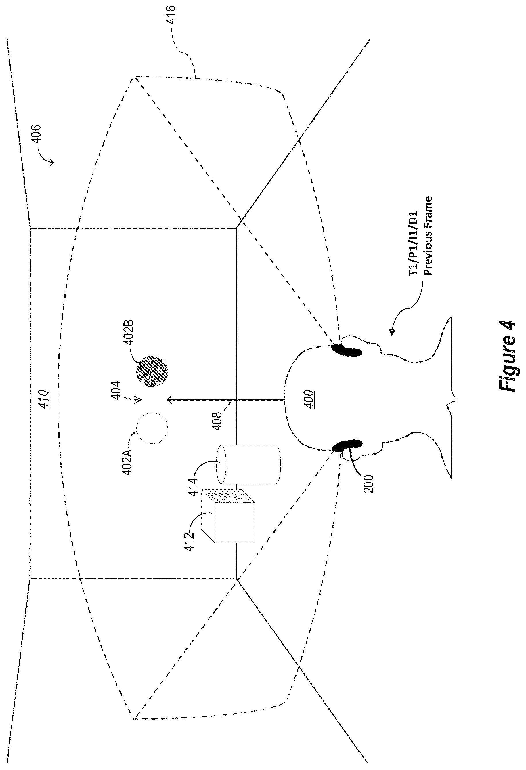 Patent US12348730 Figure 4 – Reprojecting holographic video to enhance streaming bandwidth/quality