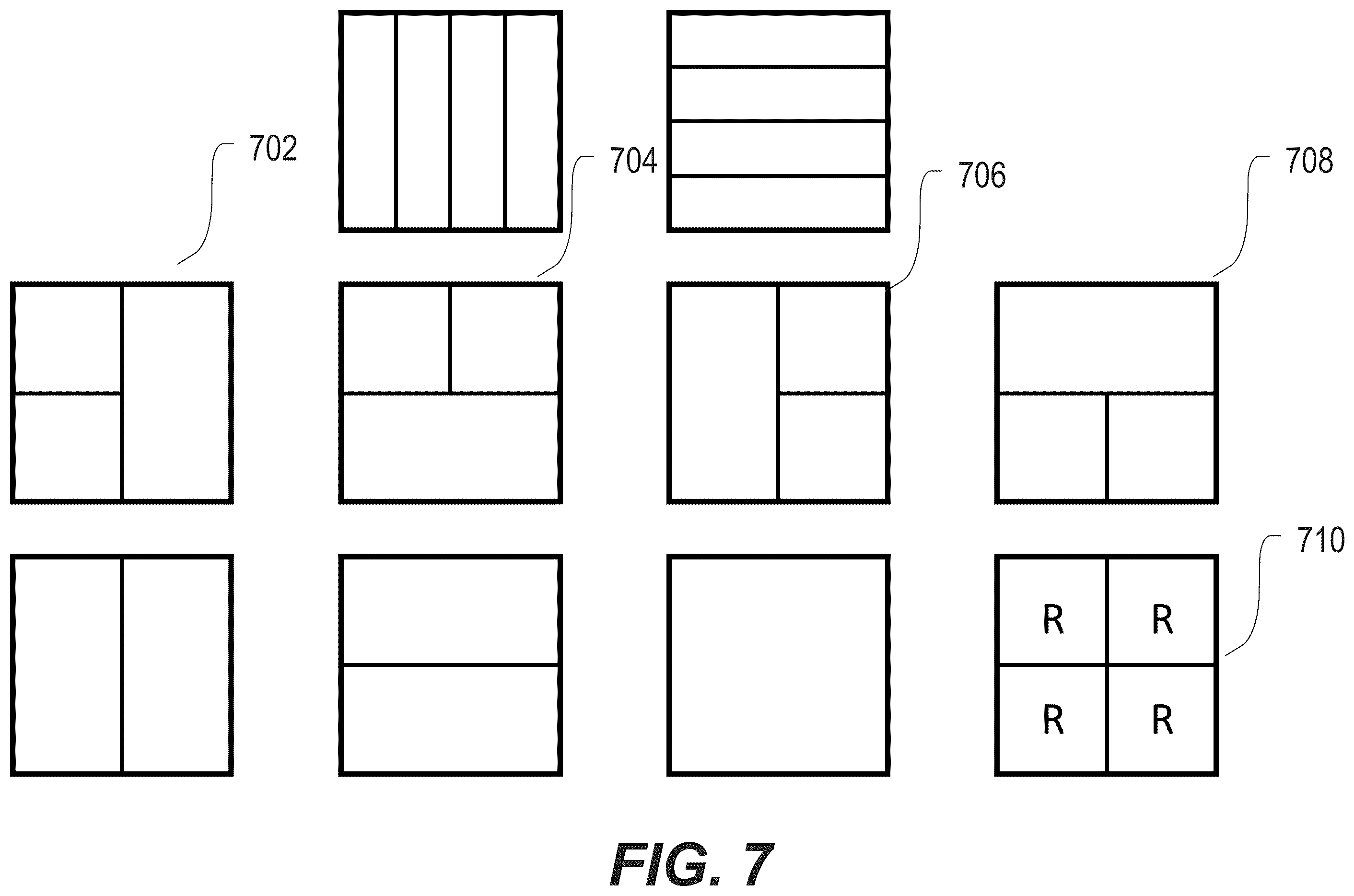 Patent US12348749 Figure 7 – Extension to block adaptive weighted prediction
