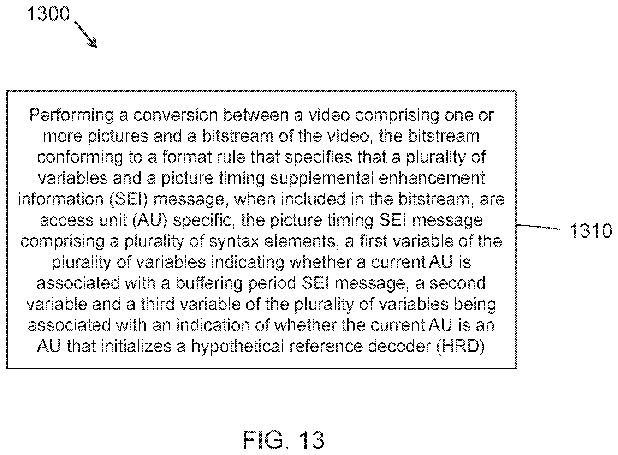 Patent US12348753 Figure 13 – Coding of picture order count in video bitstreams