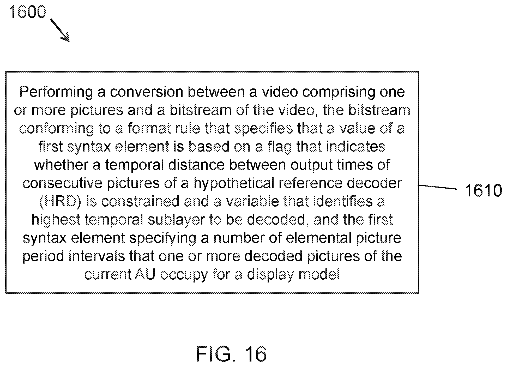 Patent US12348753 Figure 16 – Coding of picture order count in video bitstreams