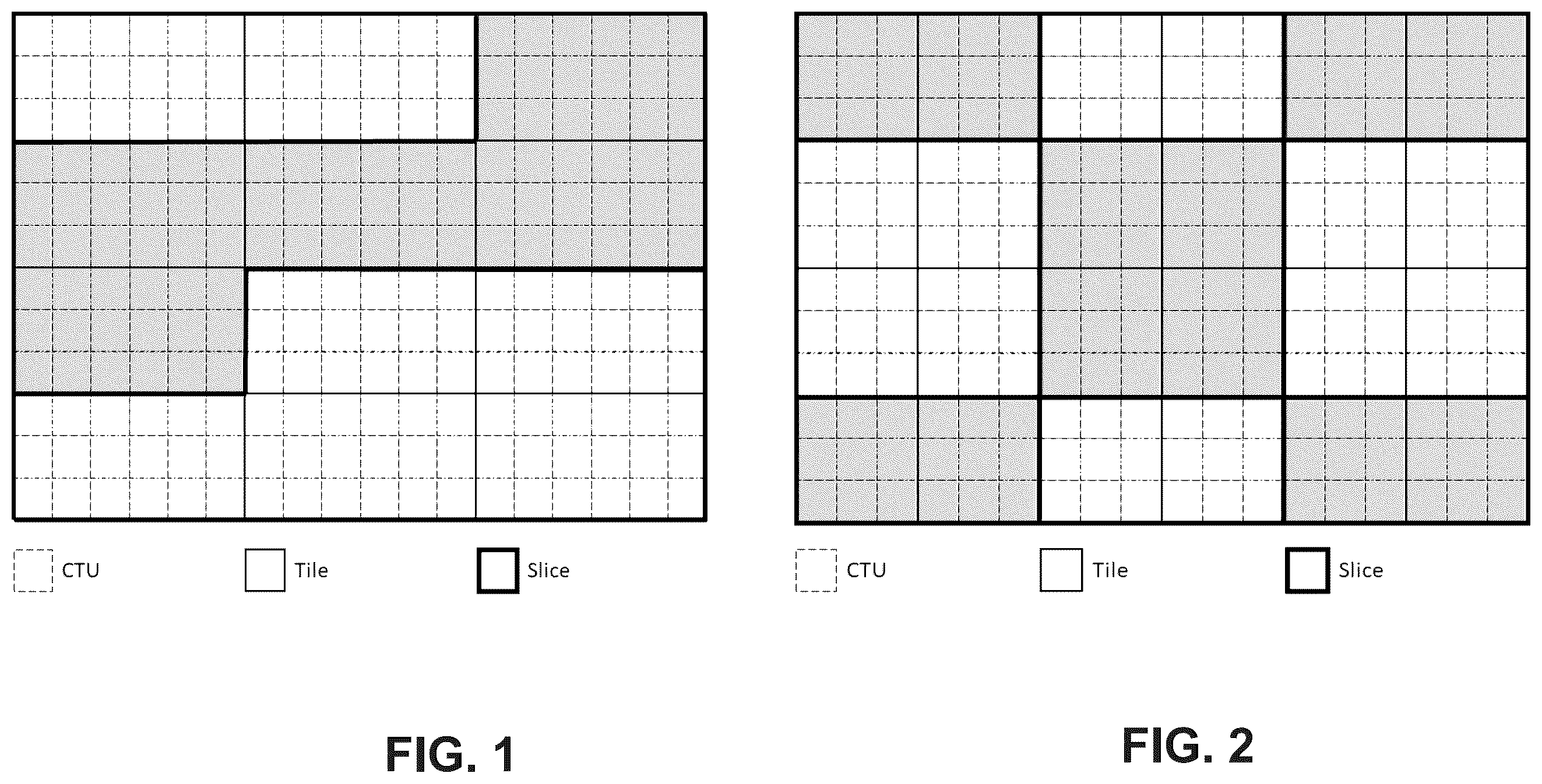 Patent US12348778 Figure 1 – Coding of neighboring subpictures