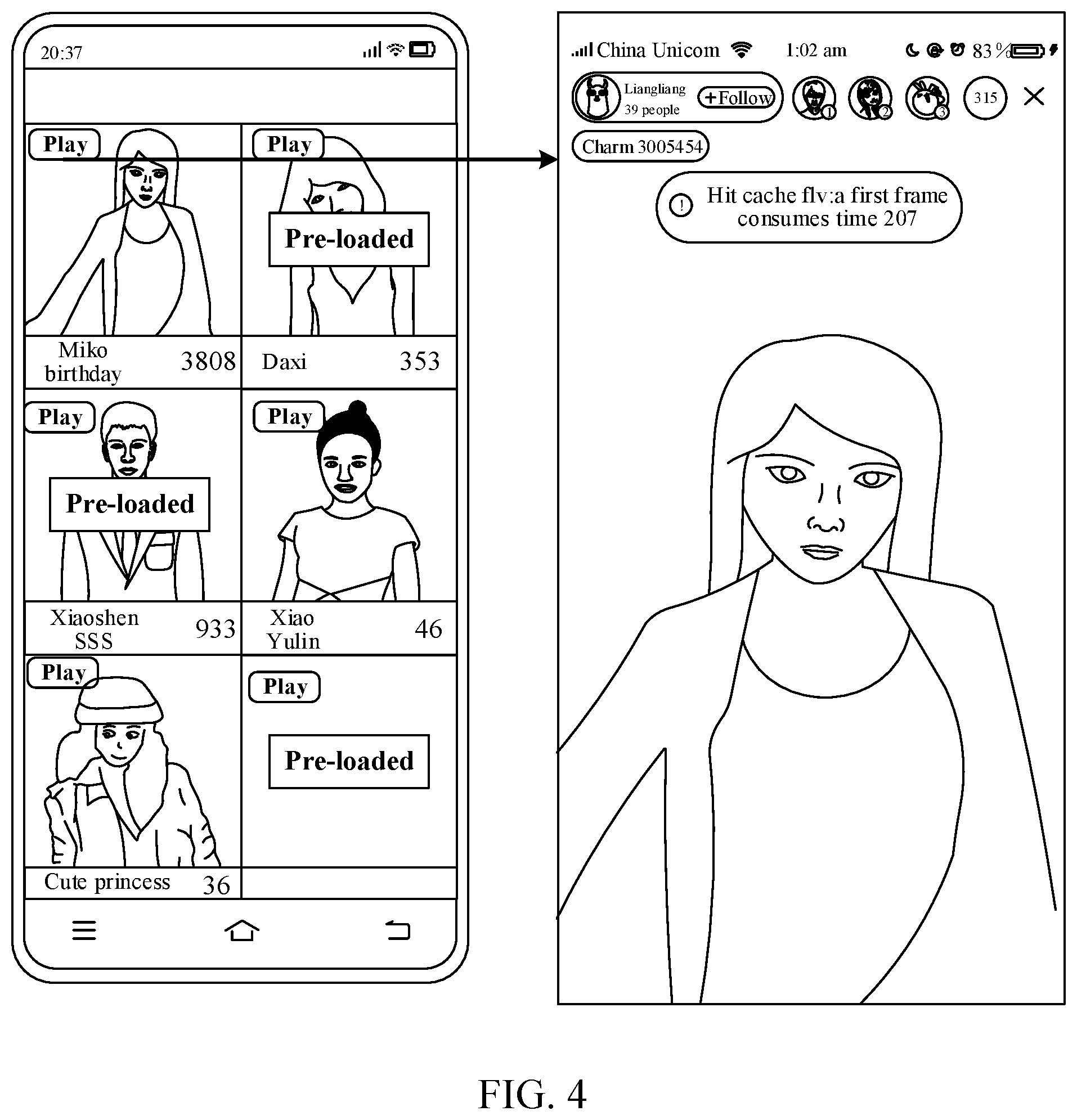 Patent US12348791 Figure 4 – Method and apparatus for playing livestreaming video, electronic device, storage medium, and program product