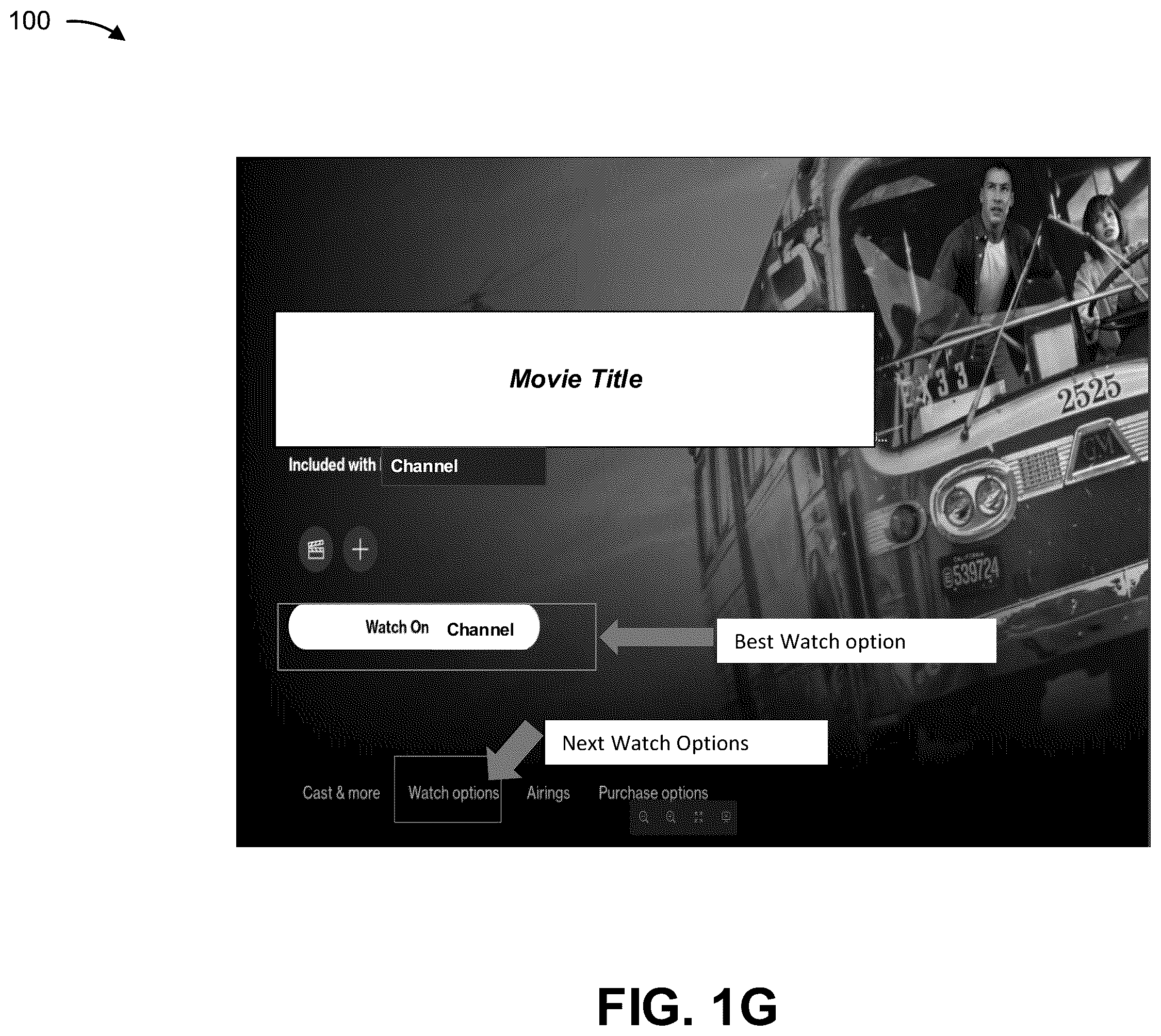 Patent US12348809 Figure 7 – Systems and methods for determining viewing options for content based on scoring content dimensions