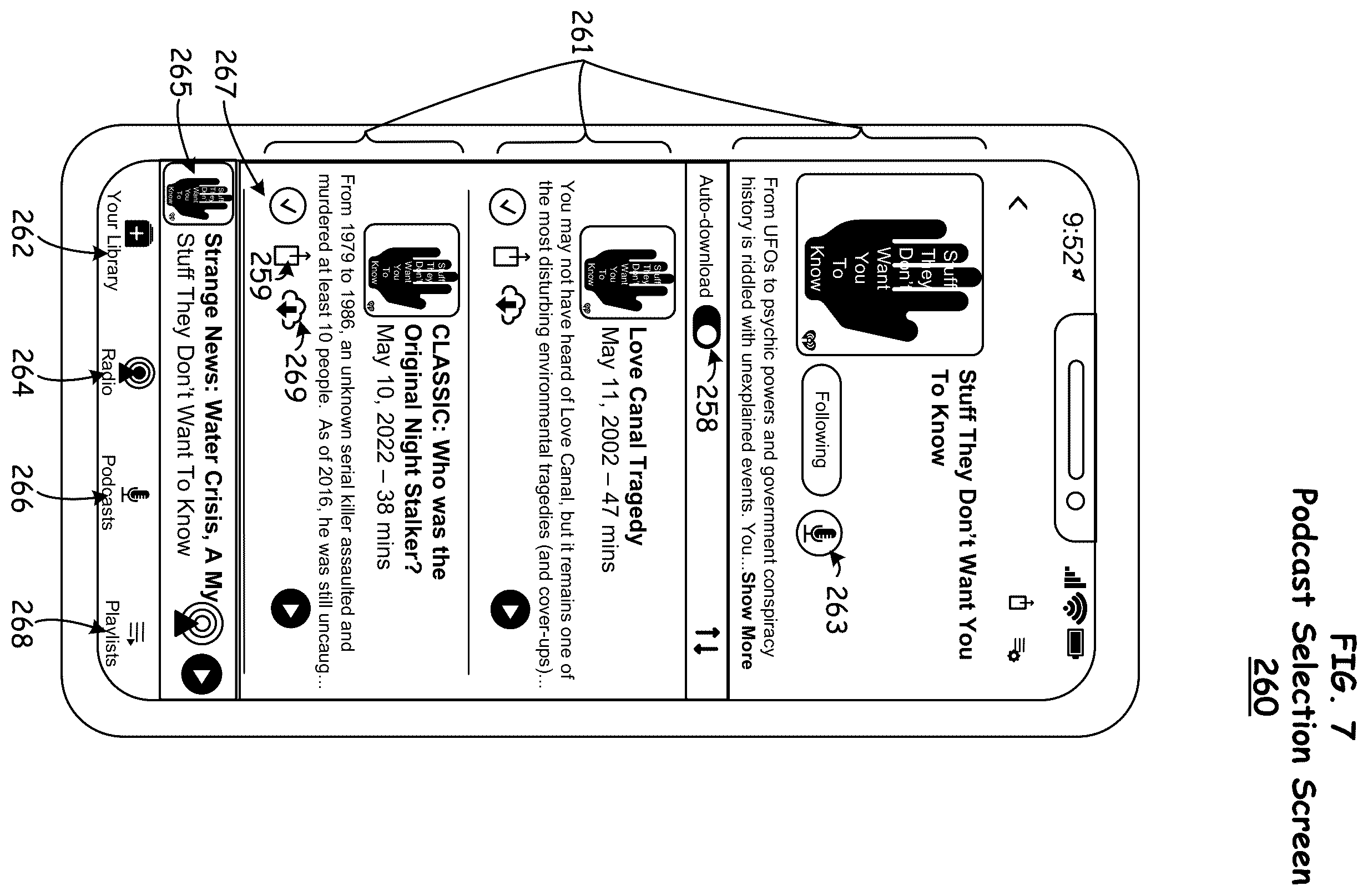 Patent US12348810 Figure 7 – Incorporating user-recorded feedback into media broadcast