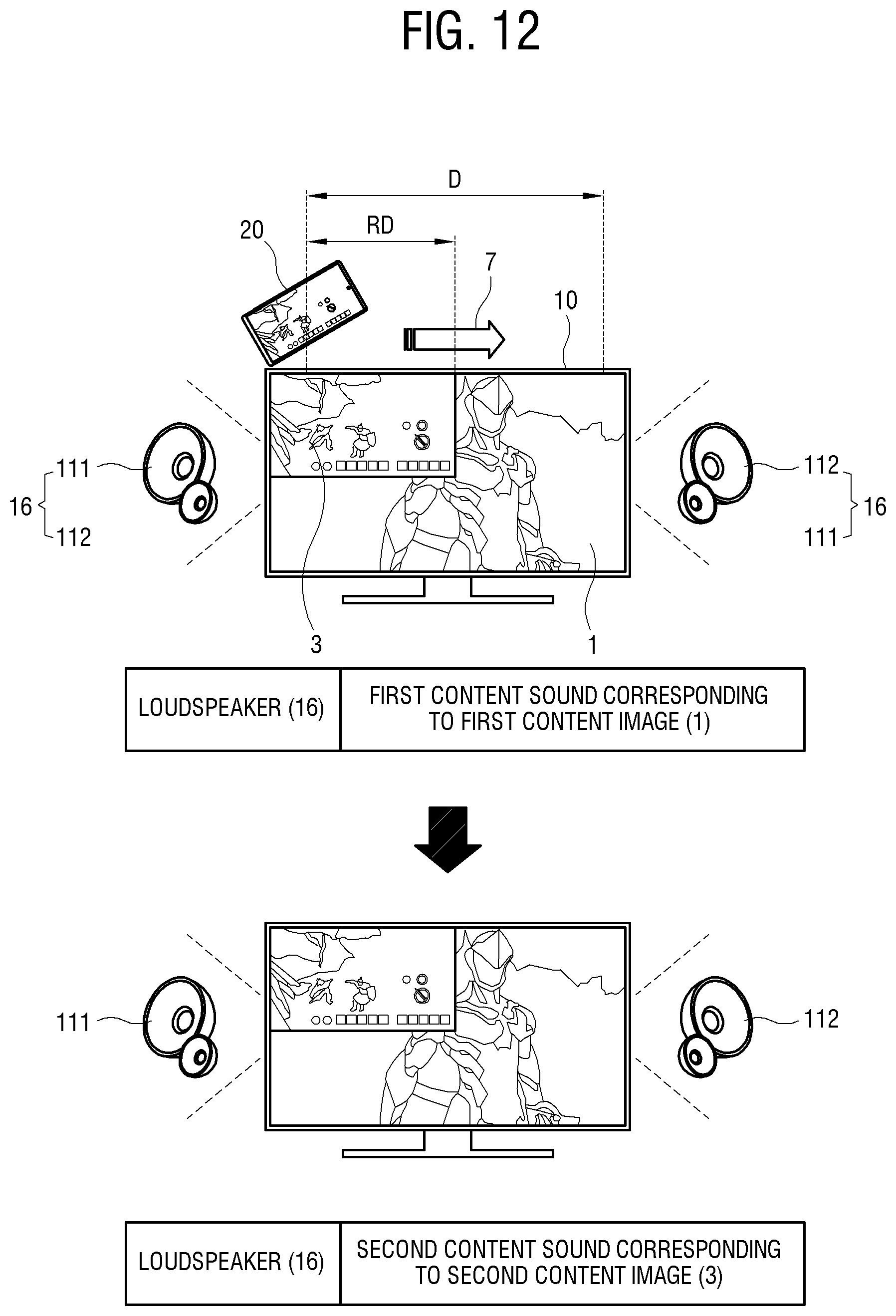 Patent US12348811 Figure 12 – Electronic device and control method thereof