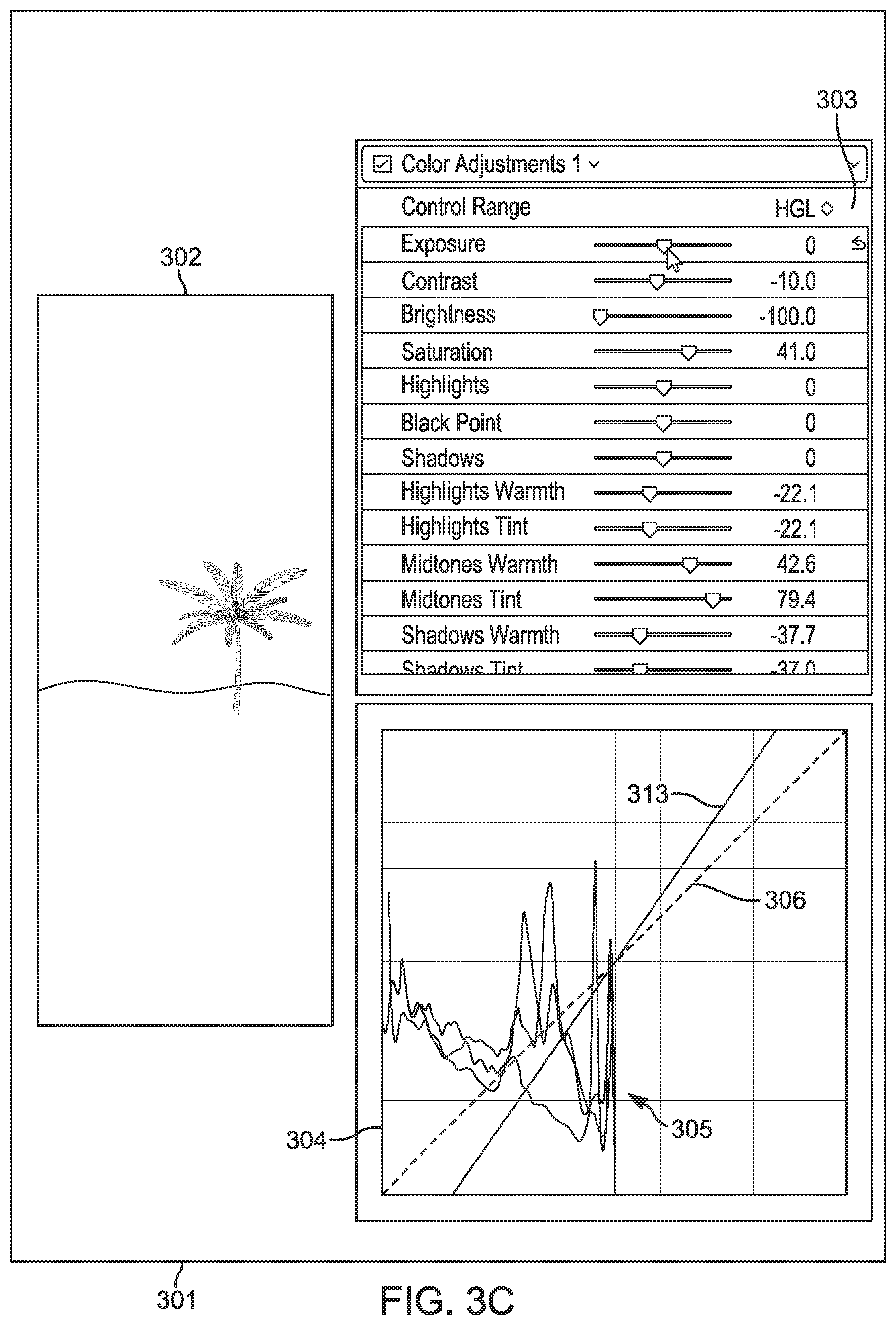 Patent US12348812 Figure 5 – Color management technologies in video editing application
