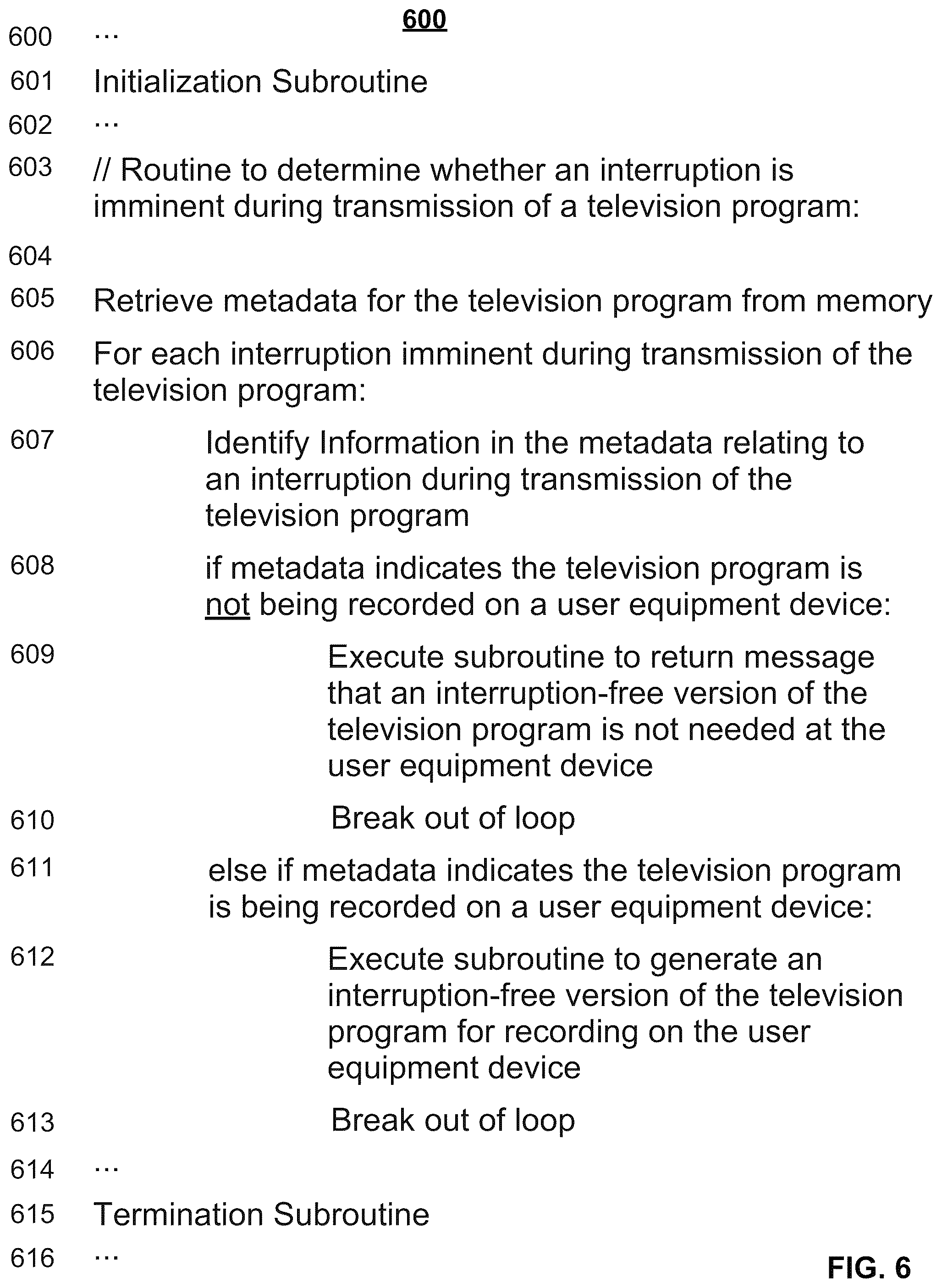 Patent US12348813 Figure 4 – Methods and systems for bypassing preemptions in recorded media assets
