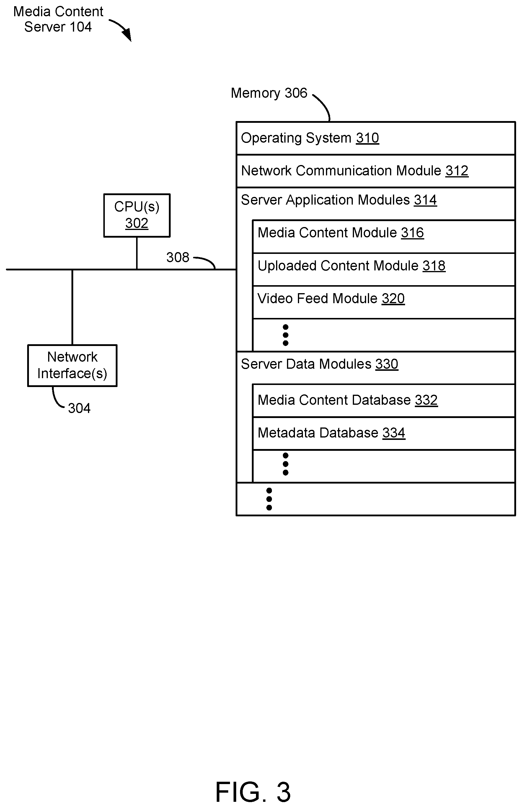 Patent US12348824 Figure 3 – Systems and methods for providing user interfaces for mixed media content types