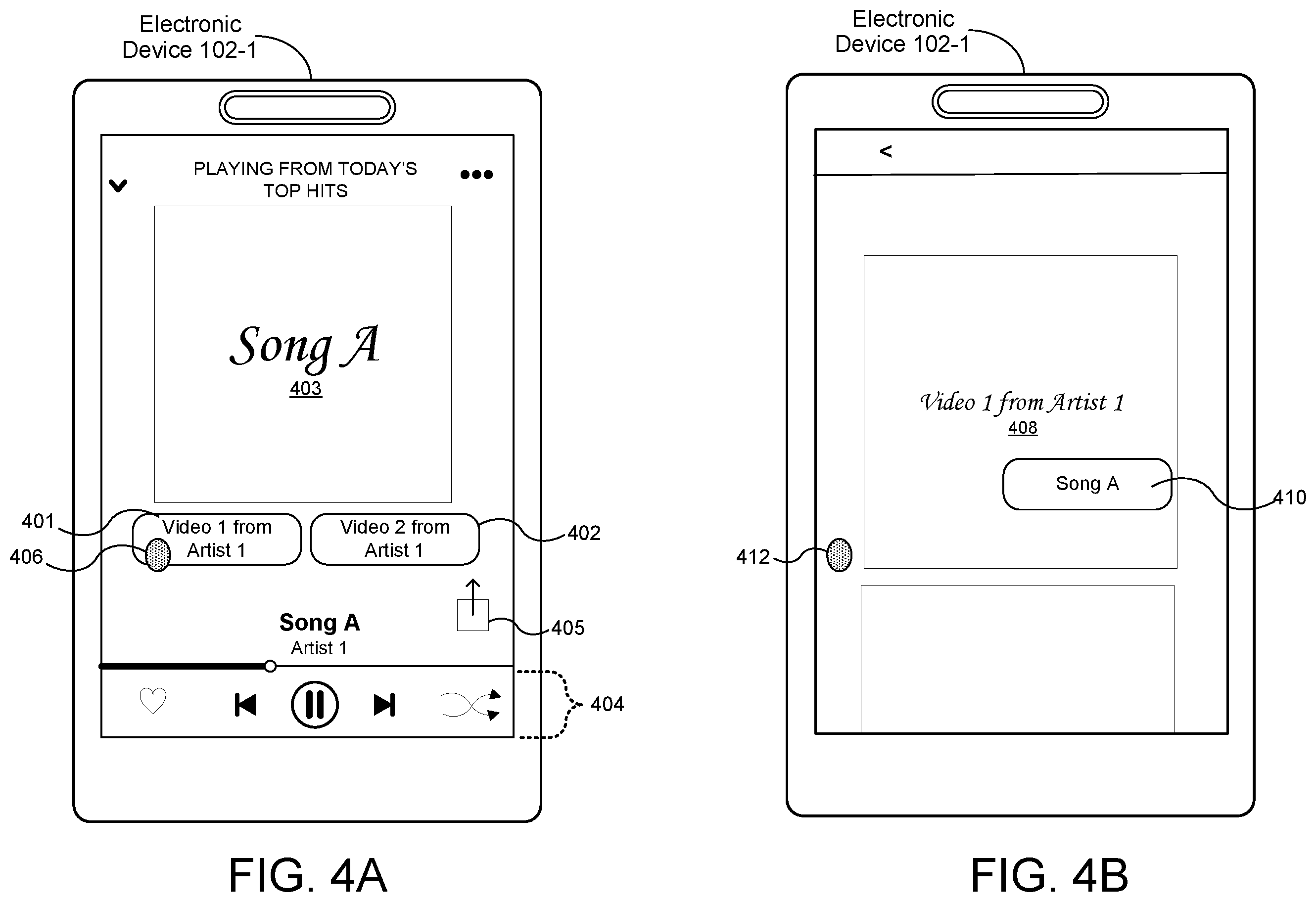 Patent US12348824 Figure 4 – Systems and methods for providing user interfaces for mixed media content types