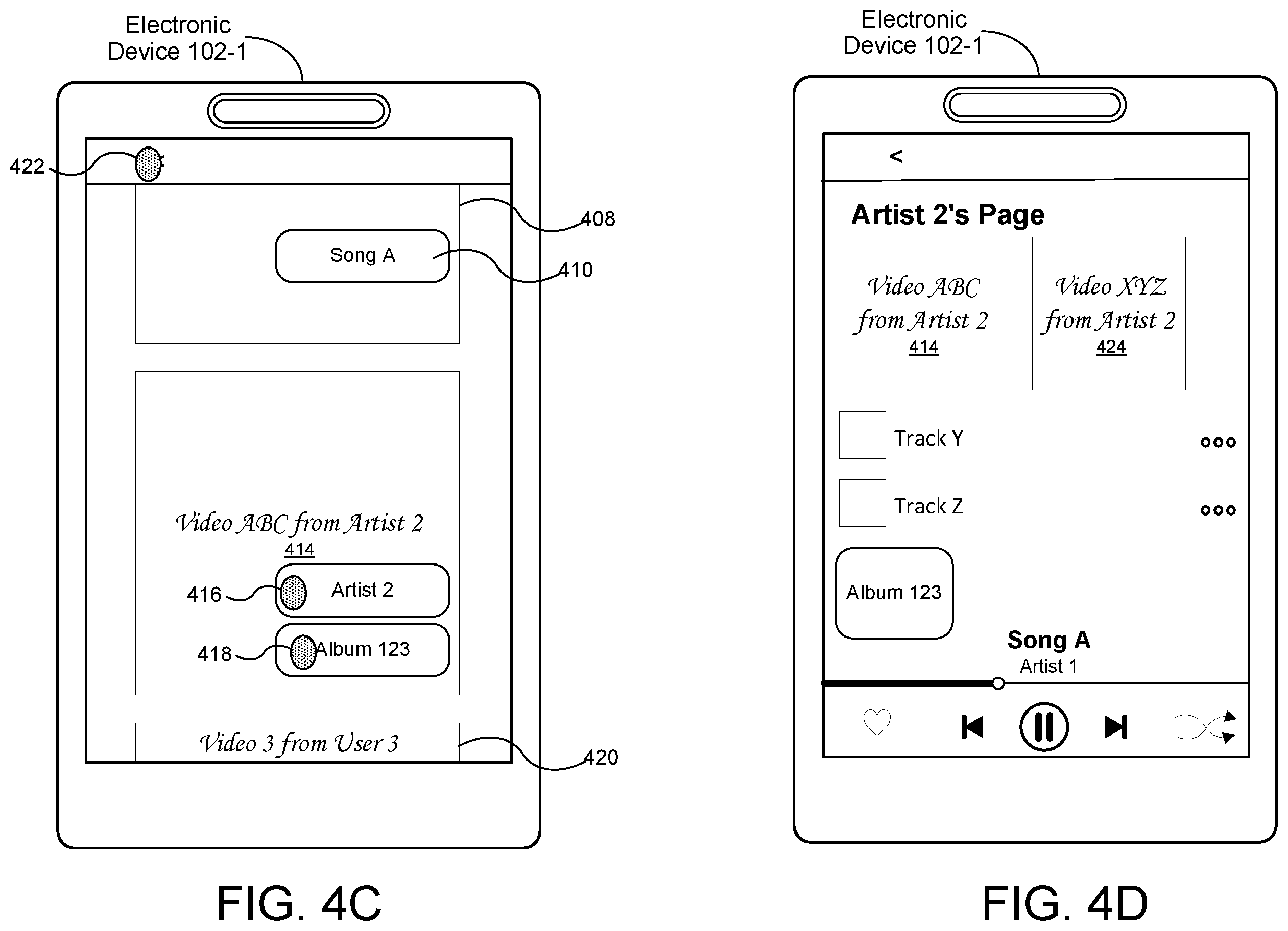 Patent US12348824 Figure 5 – Systems and methods for providing user interfaces for mixed media content types