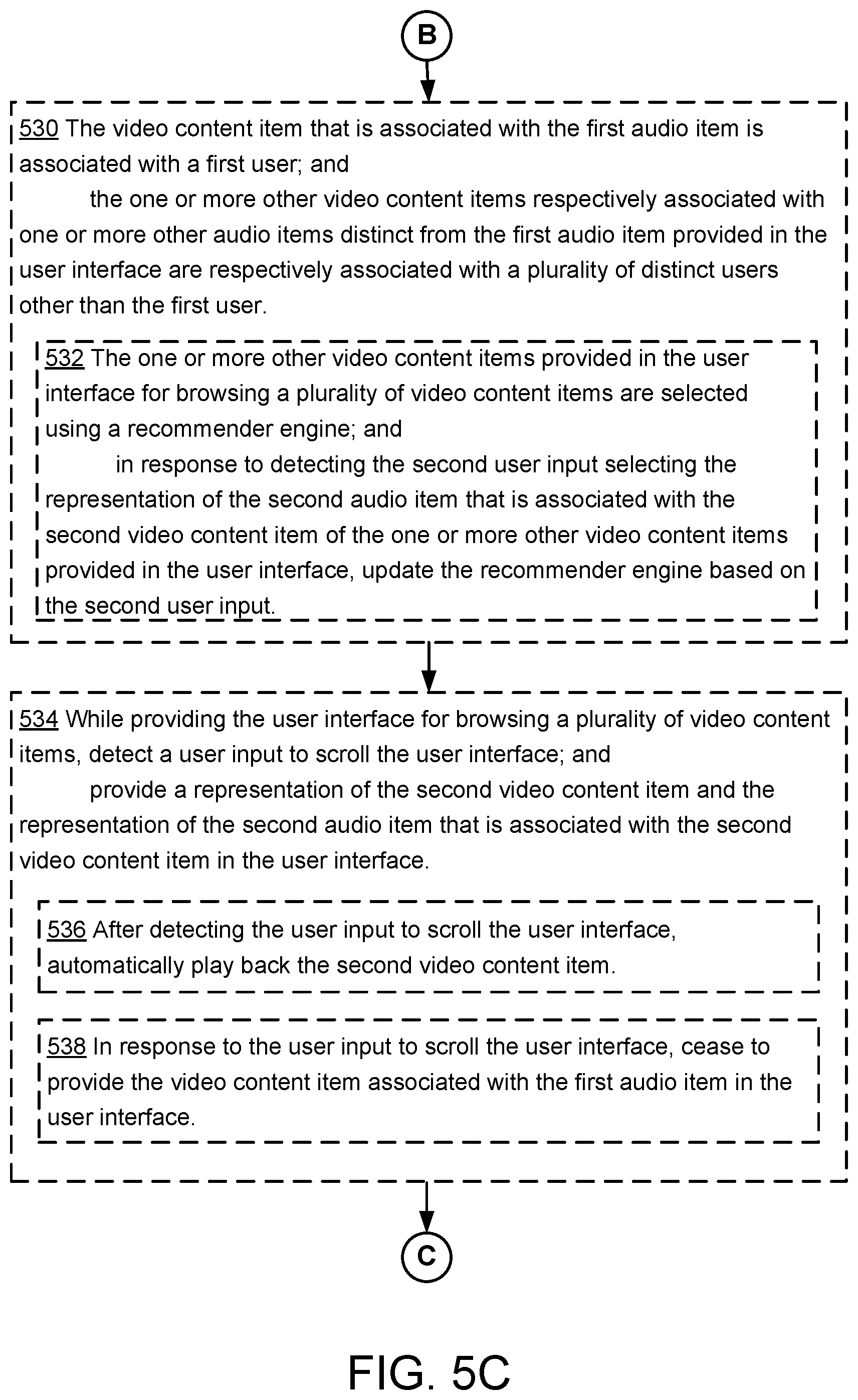 Patent US12348824 Figure 9 – Systems and methods for providing user interfaces for mixed media content types