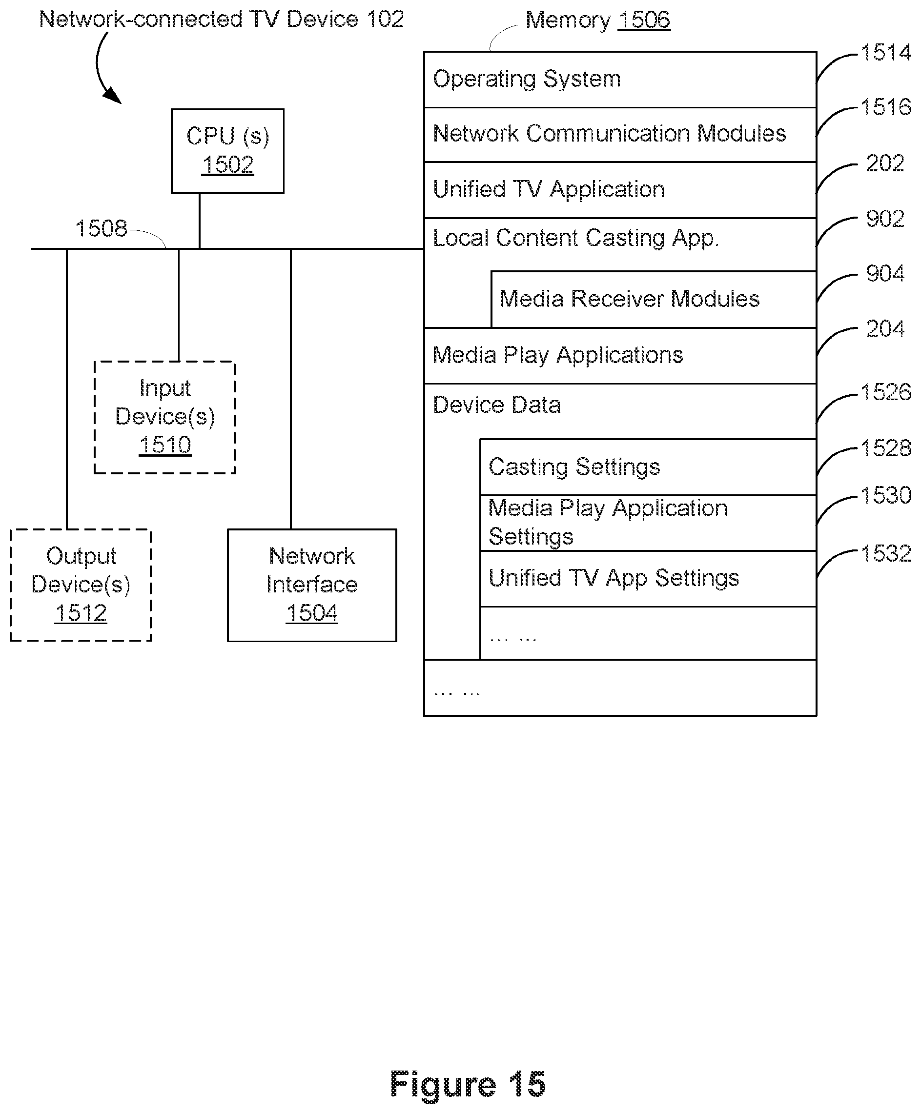 Patent US12348827 Figure 16 – Network-connected television devices with knowledge-based media content recommendations and unified user interfaces that present upcoming media content