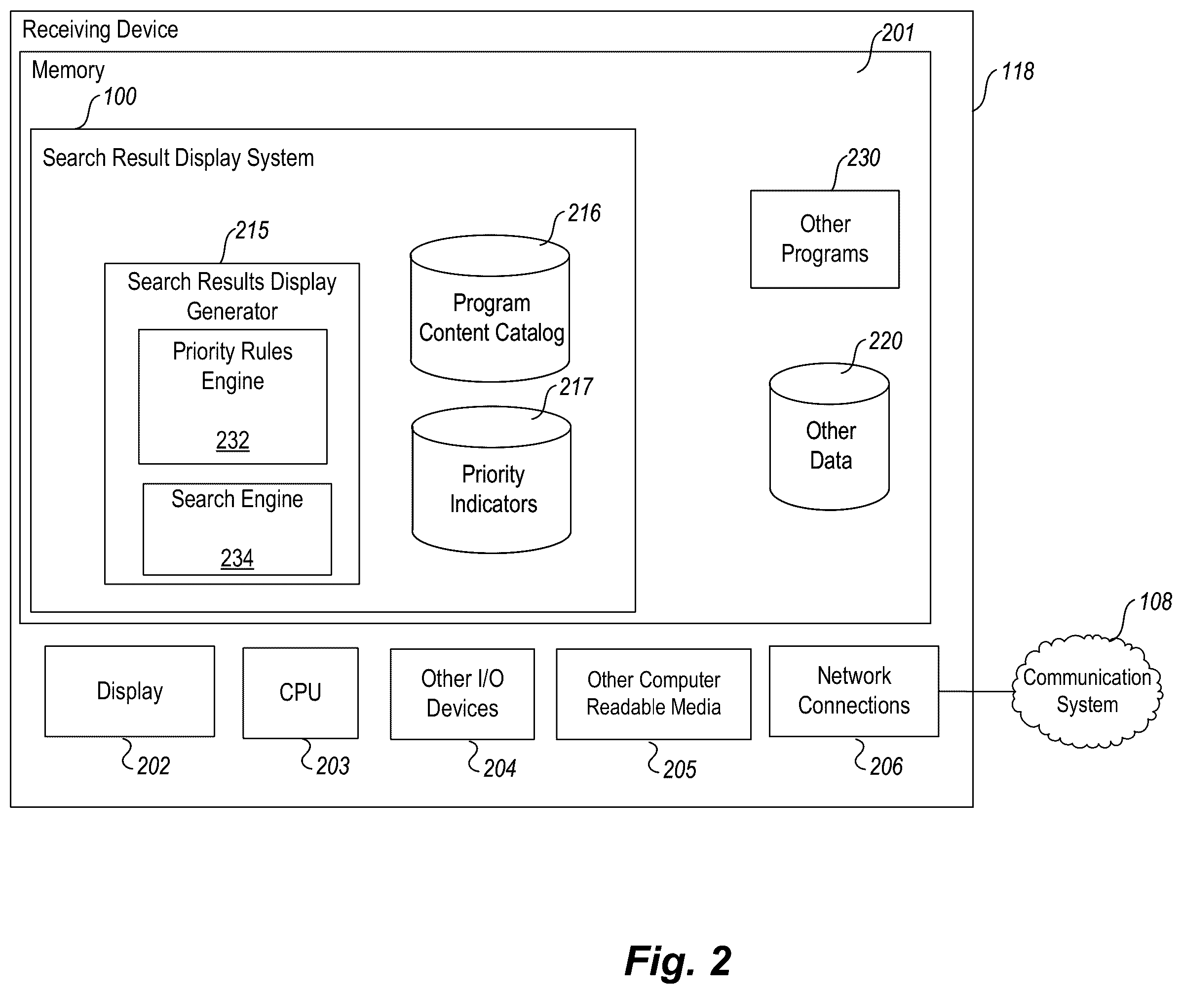 Patent US12348828 Figure 2 – Systems and methods for displaying search results for program content