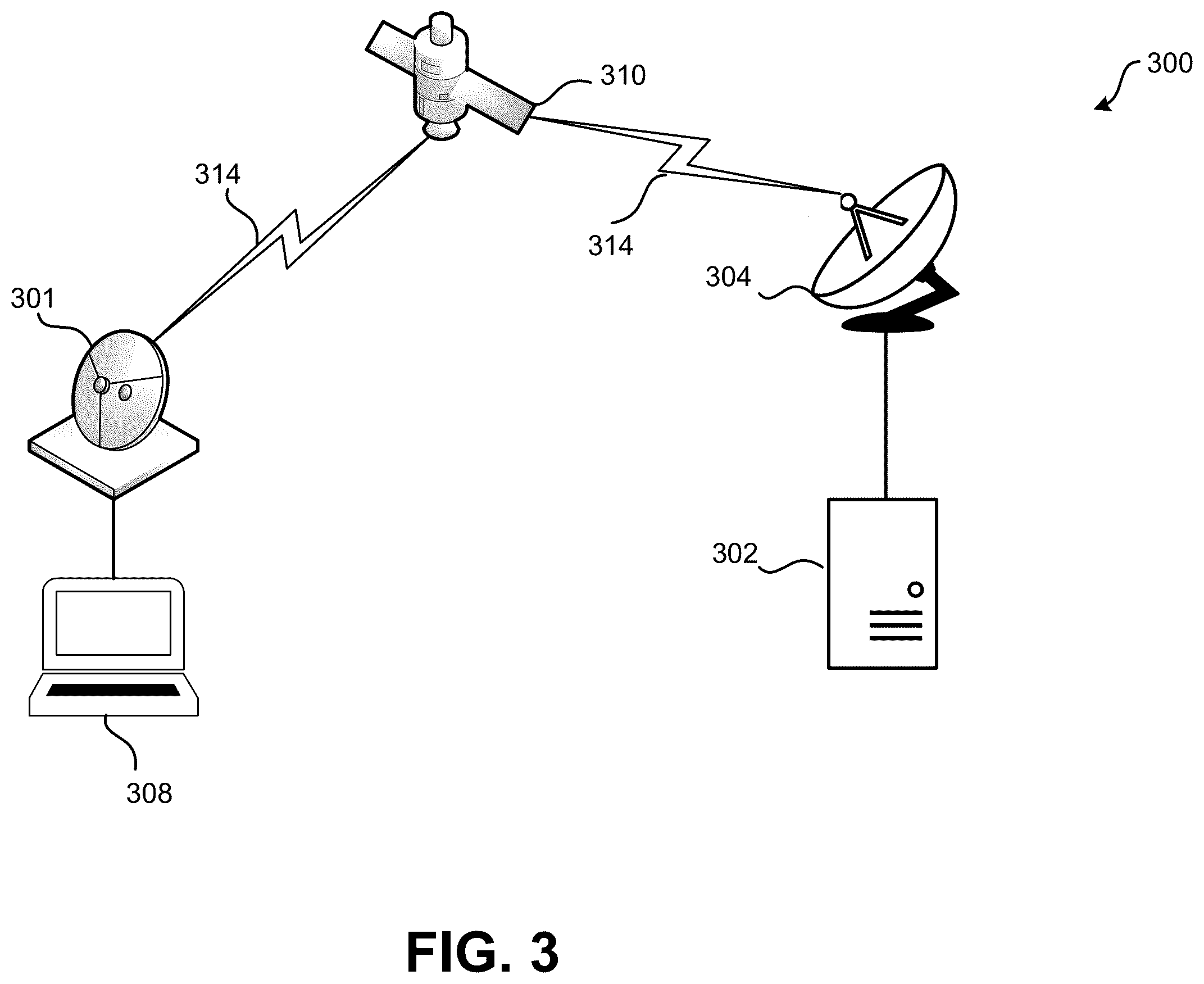 Patent US12348833 Figure 3 – Secure satellite-based content preloading