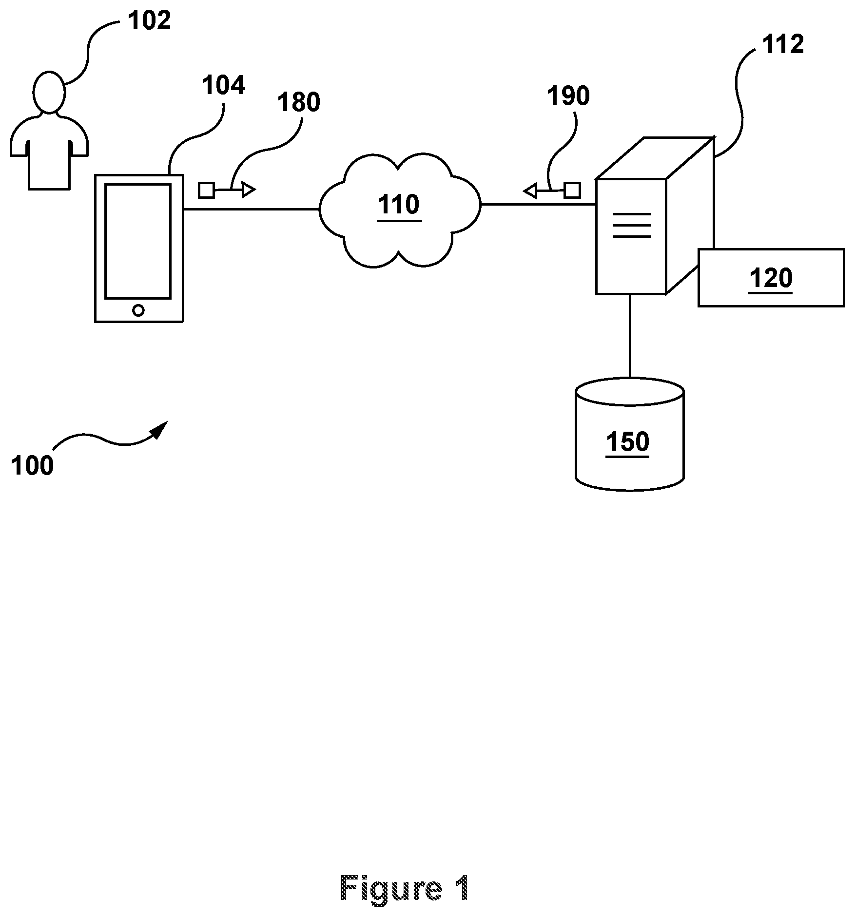 Patent US12348836 Figure 1 – Method and a server for generating modified audio for a video