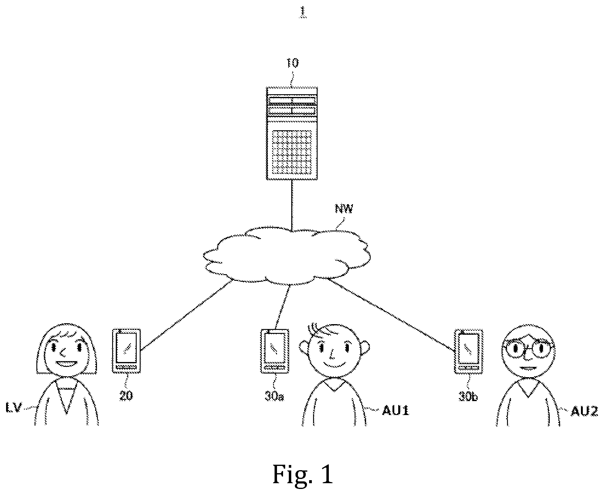 Patent US12348838 — Server, method and terminal — Figure 1