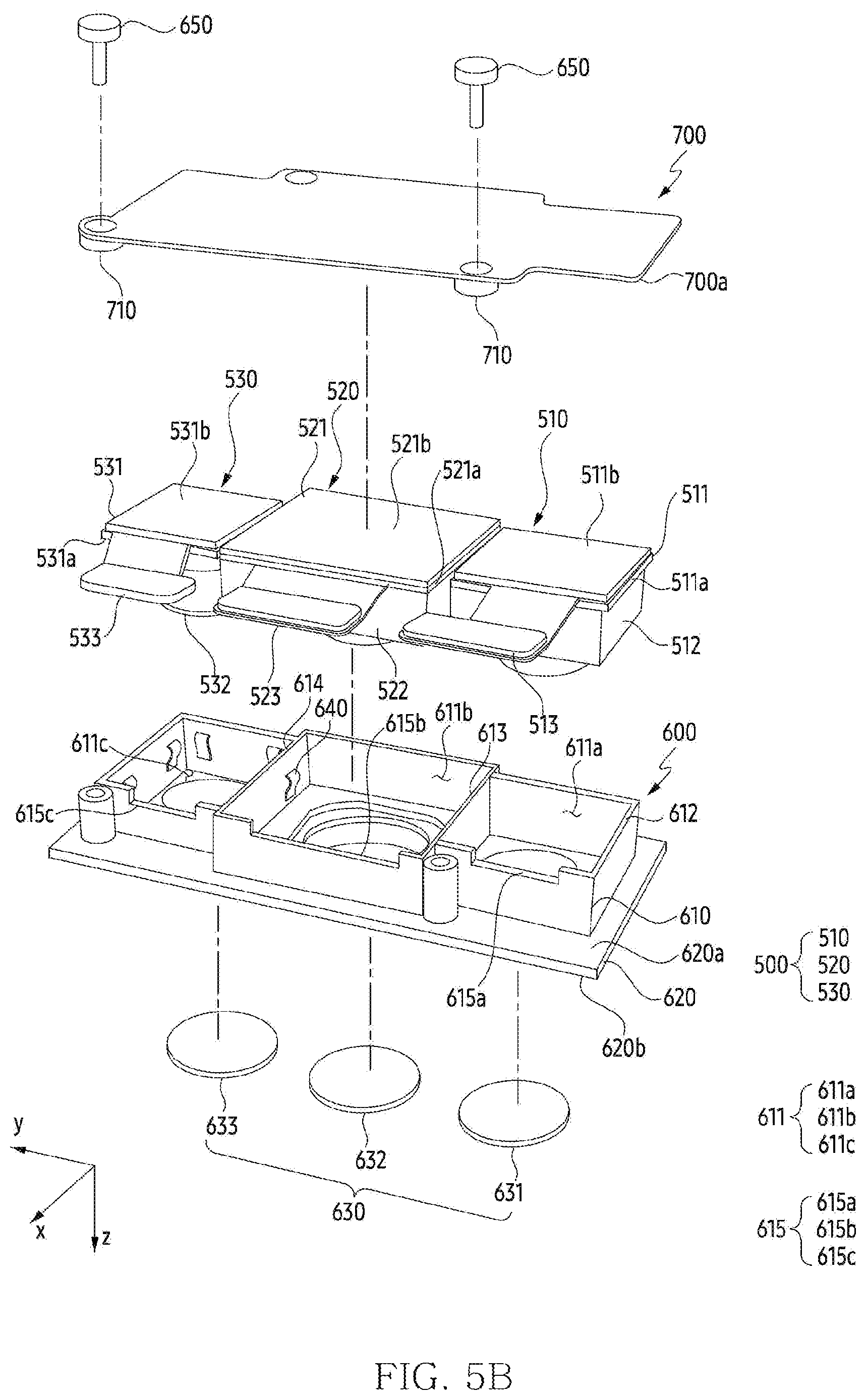Patent US12348844 Figure 6 – Electronic device including structure for supporting camera module