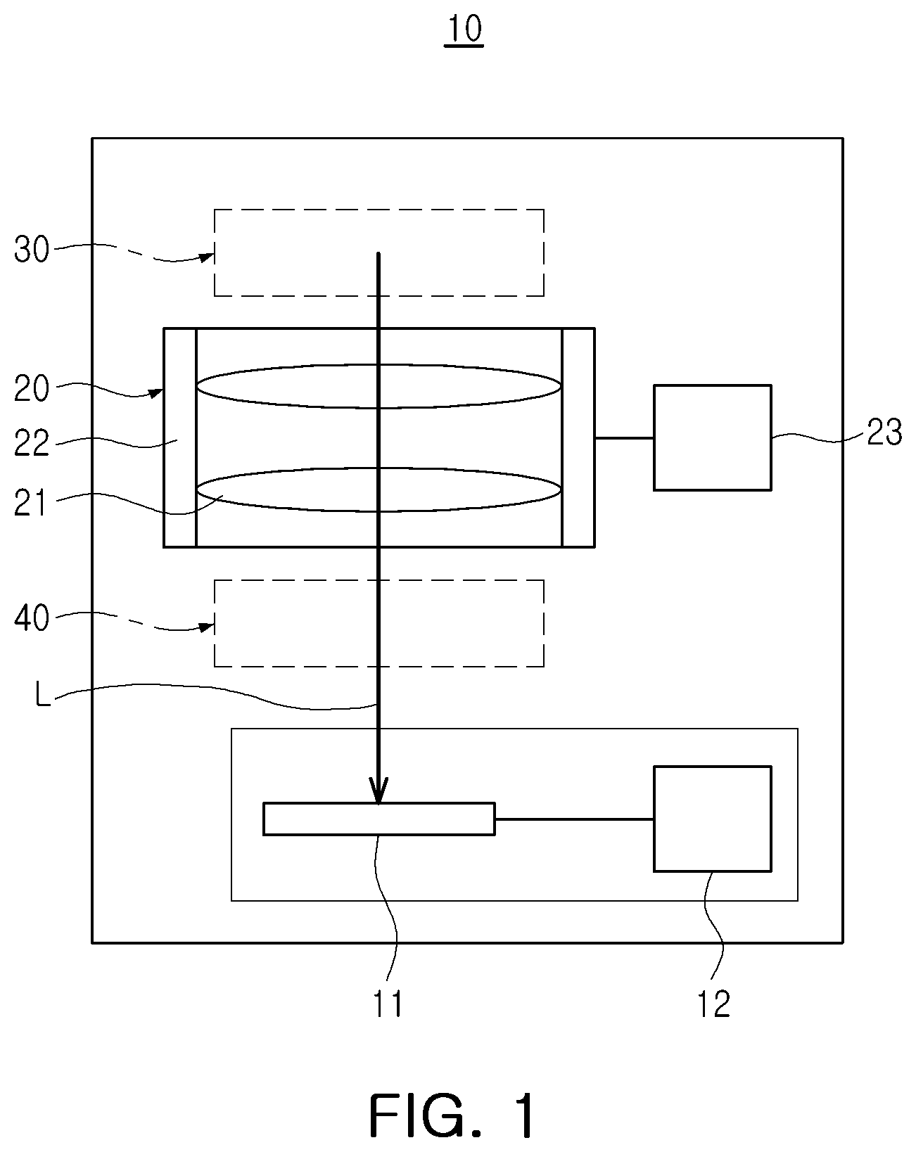Patent US12348845 Figure 1 – Camera module