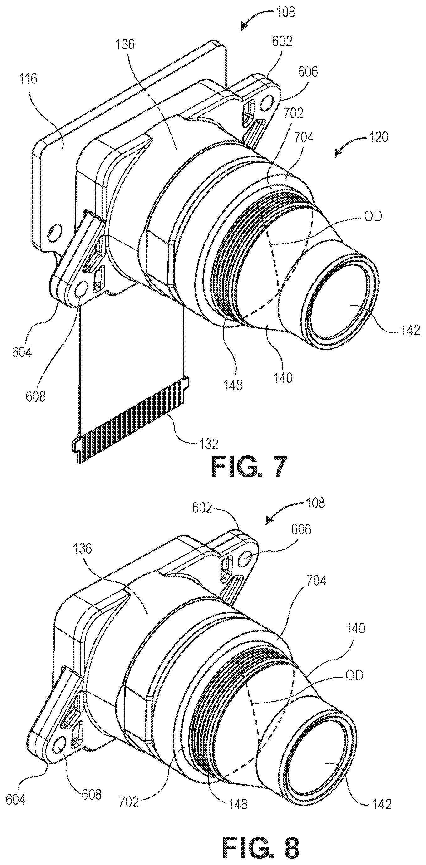 Patent US12348847 Figure 4 – Image sensor assembly with a fastener received by a lens housing