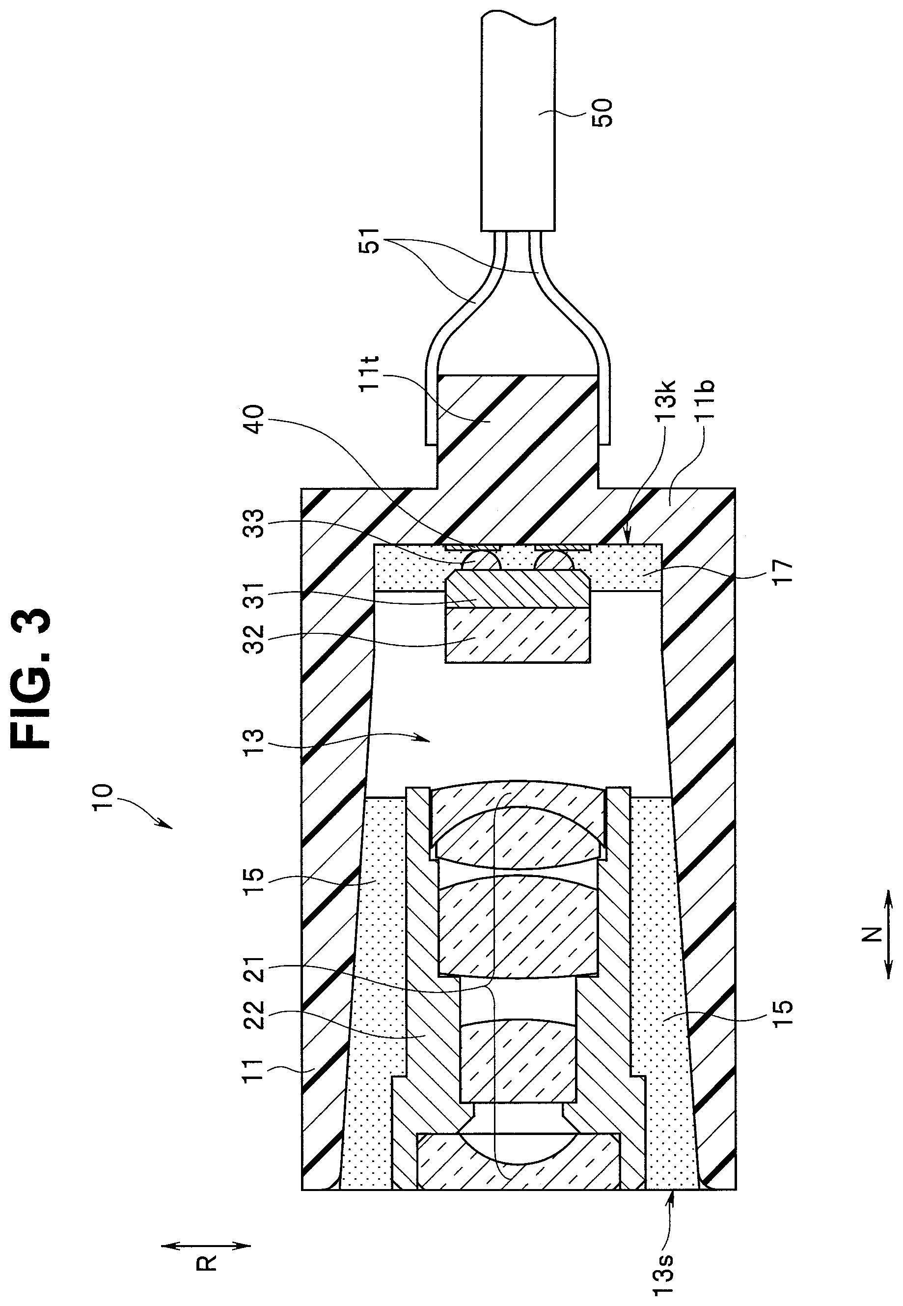 Patent US12348848 Figure 3 – Image pickup unit and insertion instrument