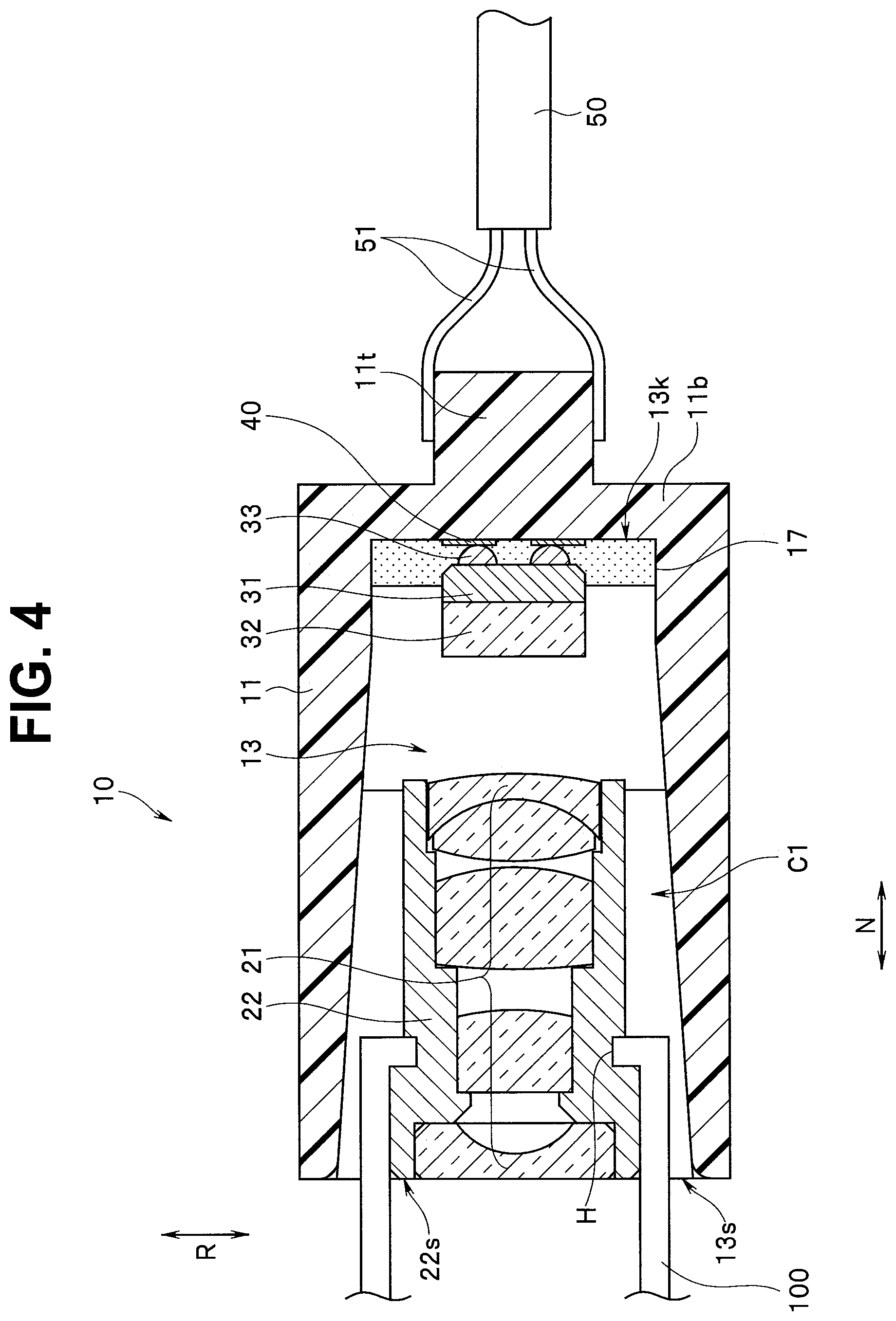 Patent US12348848 Figure 4 – Image pickup unit and insertion instrument